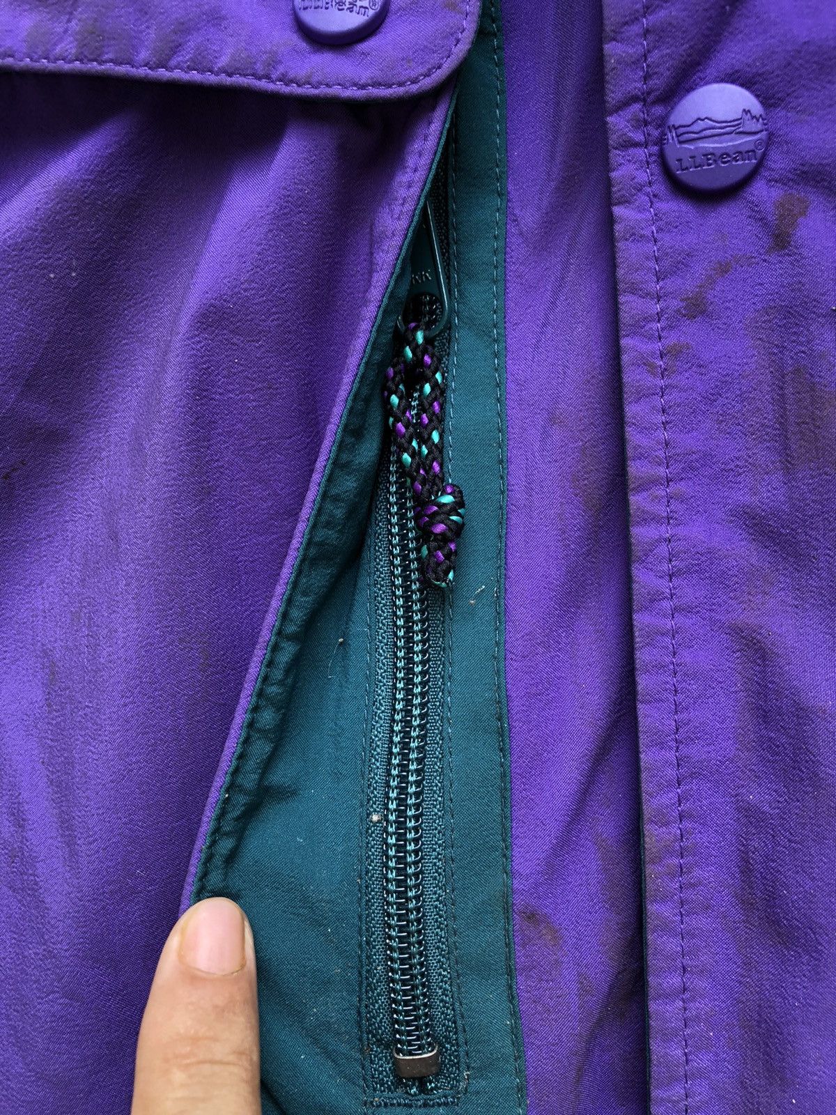 L.L. Bean × Vintage Vintage LL Bean North Col 29027 Outwear Multi pocket Storage Size US S / EU 44-46 / 1 - 8 Thumbnail