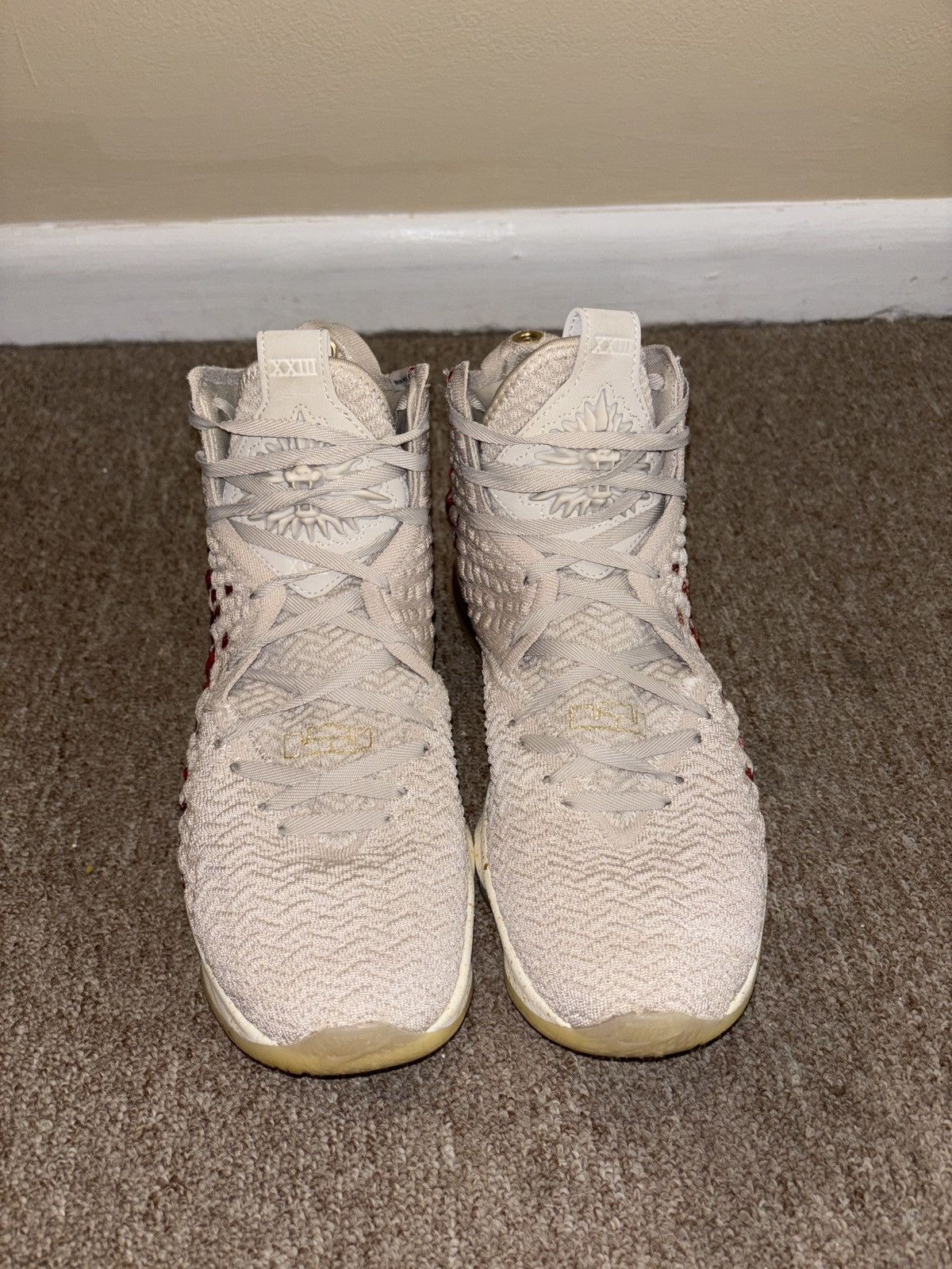 Nike Nike Lebron 17 Desert Sand/Cedar/Metallic Gold Size US 8 / EU 41 - 3 Thumbnail