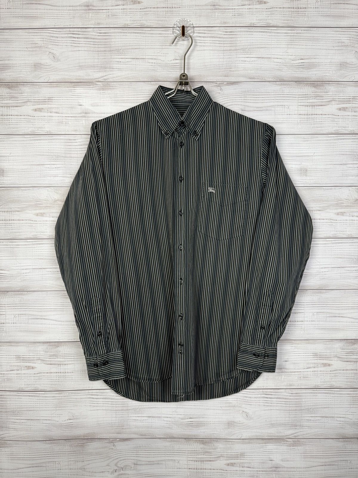 Burberry Vintage Burberry Striped Shirt Size US S / EU 44-46 / 1 - 1 Thumbnail