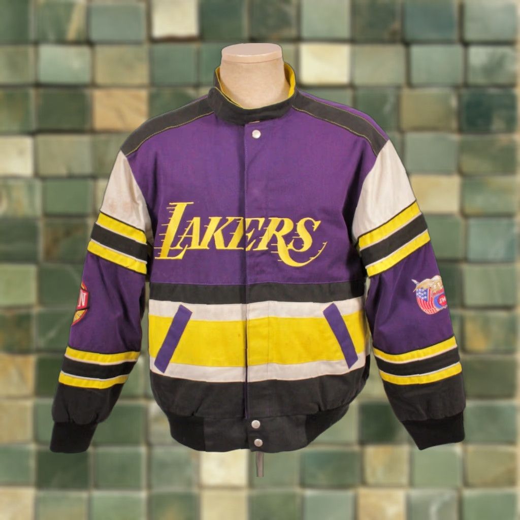 Hamilton VINTAGE Jeff Hamilton Basketball Shirt S Purple 90s LA Lakers Mens Size US S / EU 44-46 / 1 - 1 Thumbnail