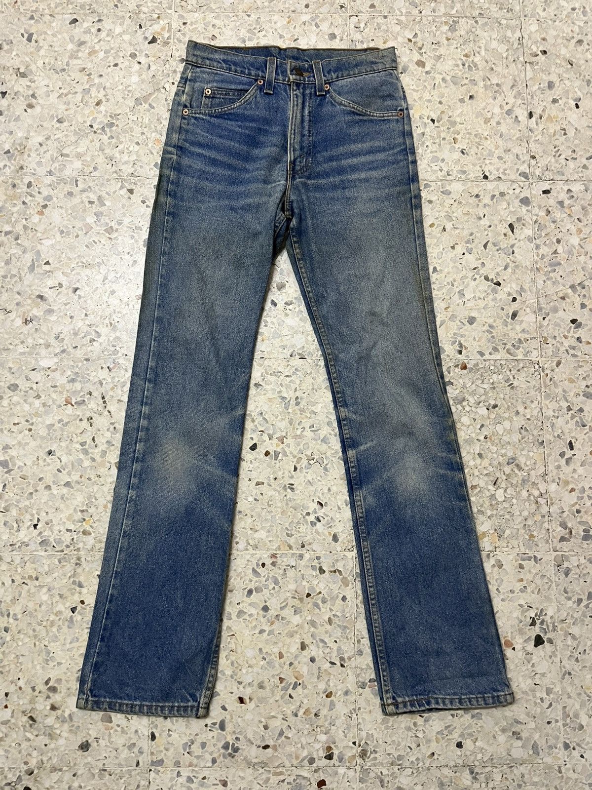 Levi's Vintage 90s Levi’s 517 distressed denim bootcut Size US 28 / EU 44 - 2 Thumbnail