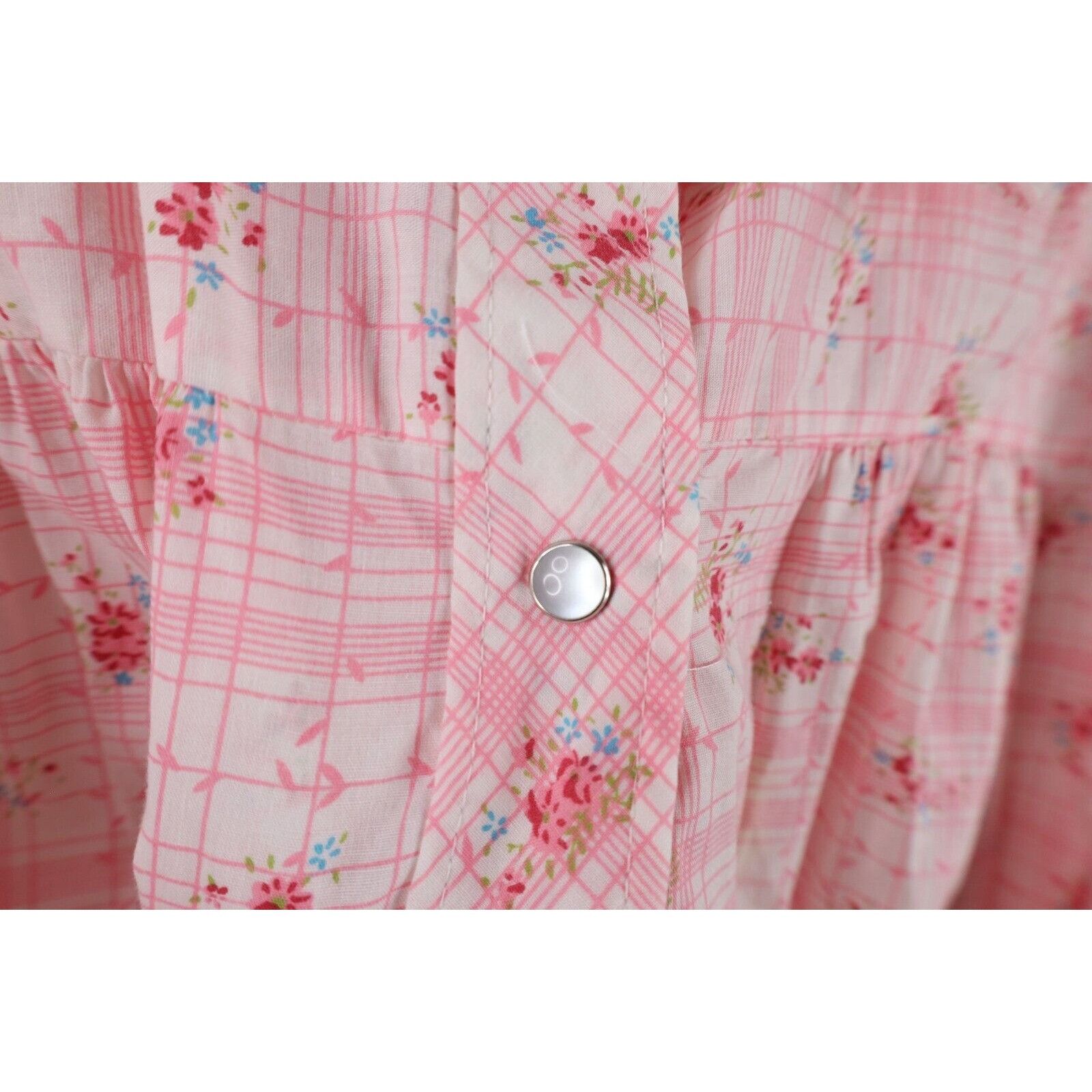 Vintage Vintage 90s Country Primitive Prairie Flower Dress Size M / US 6-8 / IT 42-44 - 11 Thumbnail
