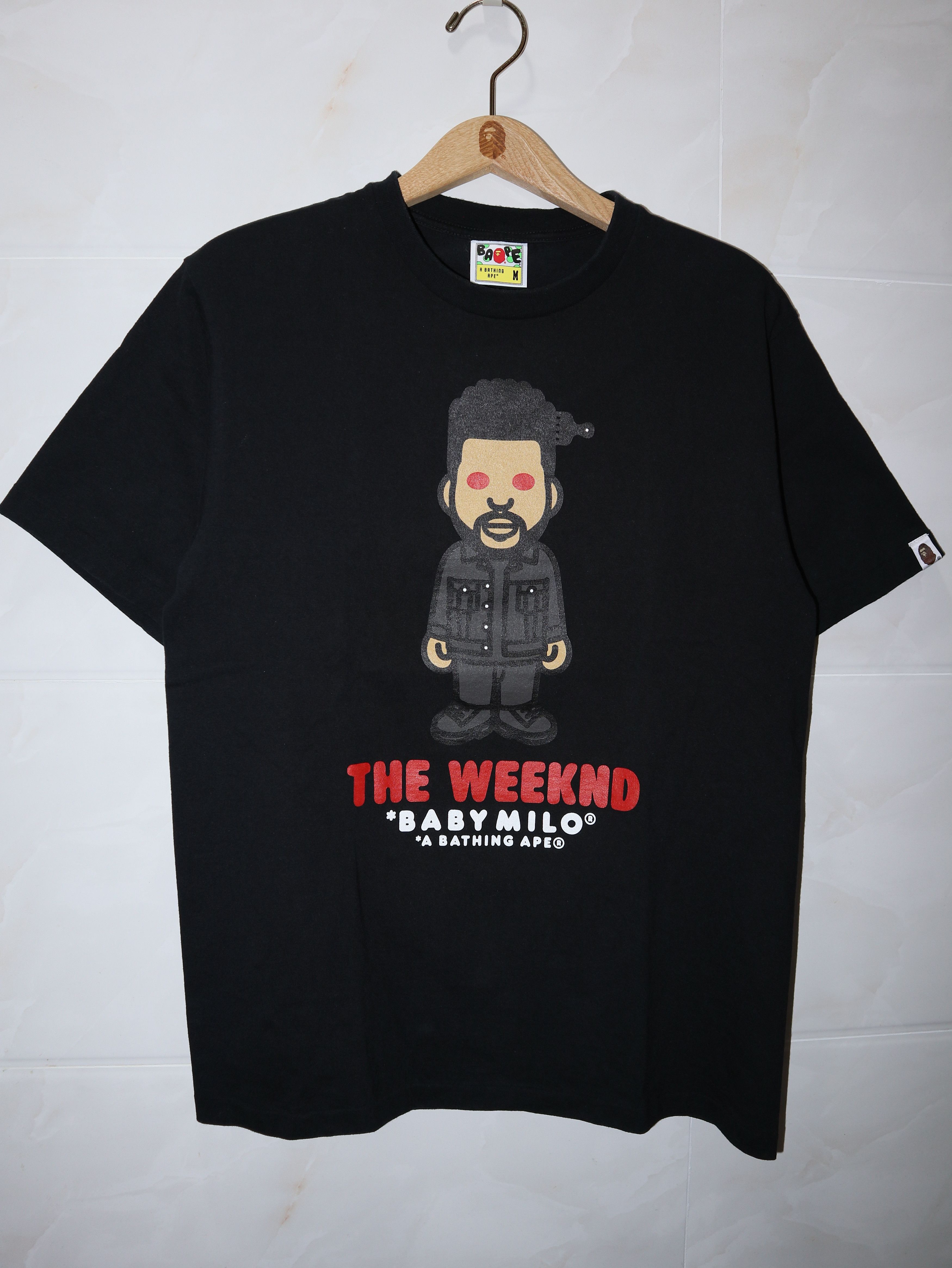 Bape × buy The Weekend Collaboration t-shirt NEW