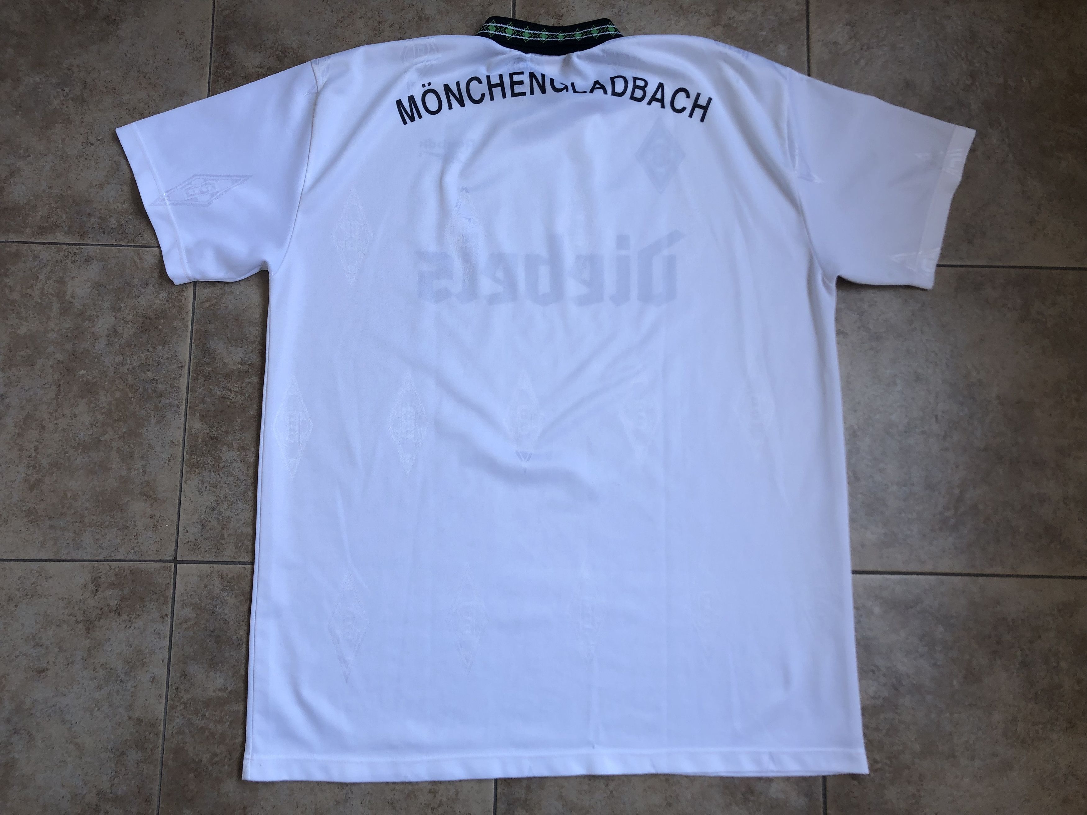Reebok Borussia Mönchengladbach Home football shirt 1995-1996 Size US XXL / EU 58 / 5 - 10 Thumbnail