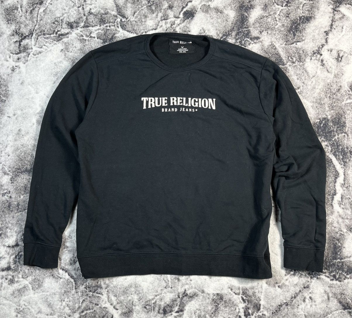 True Religion True Religion Brand Jeans Logo Crewneck Sweatshirt XXL Size US XXL / EU 58 / 5 - 1 Thumbnail