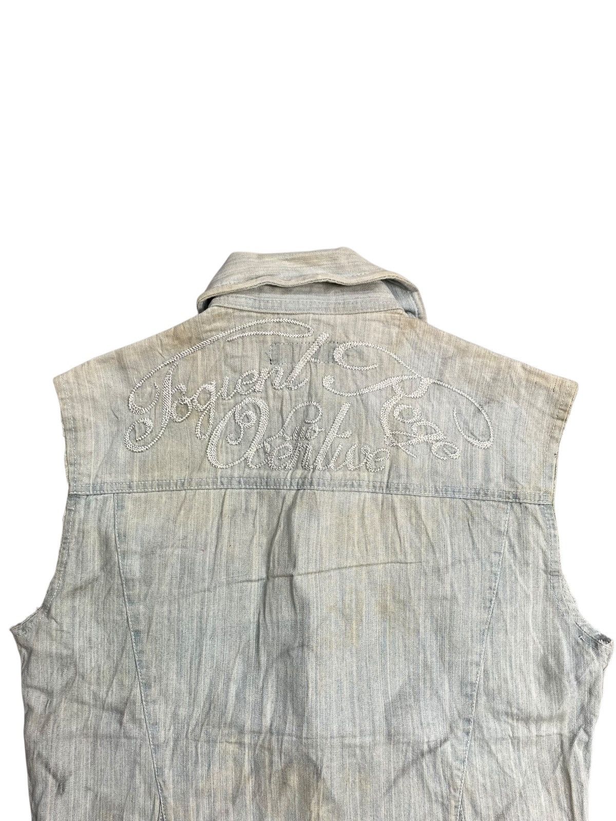 In The Attic 2000s In The Attic - Vkei Style Vest Denim Size US M / EU 48-50 / 2 - 7 Thumbnail