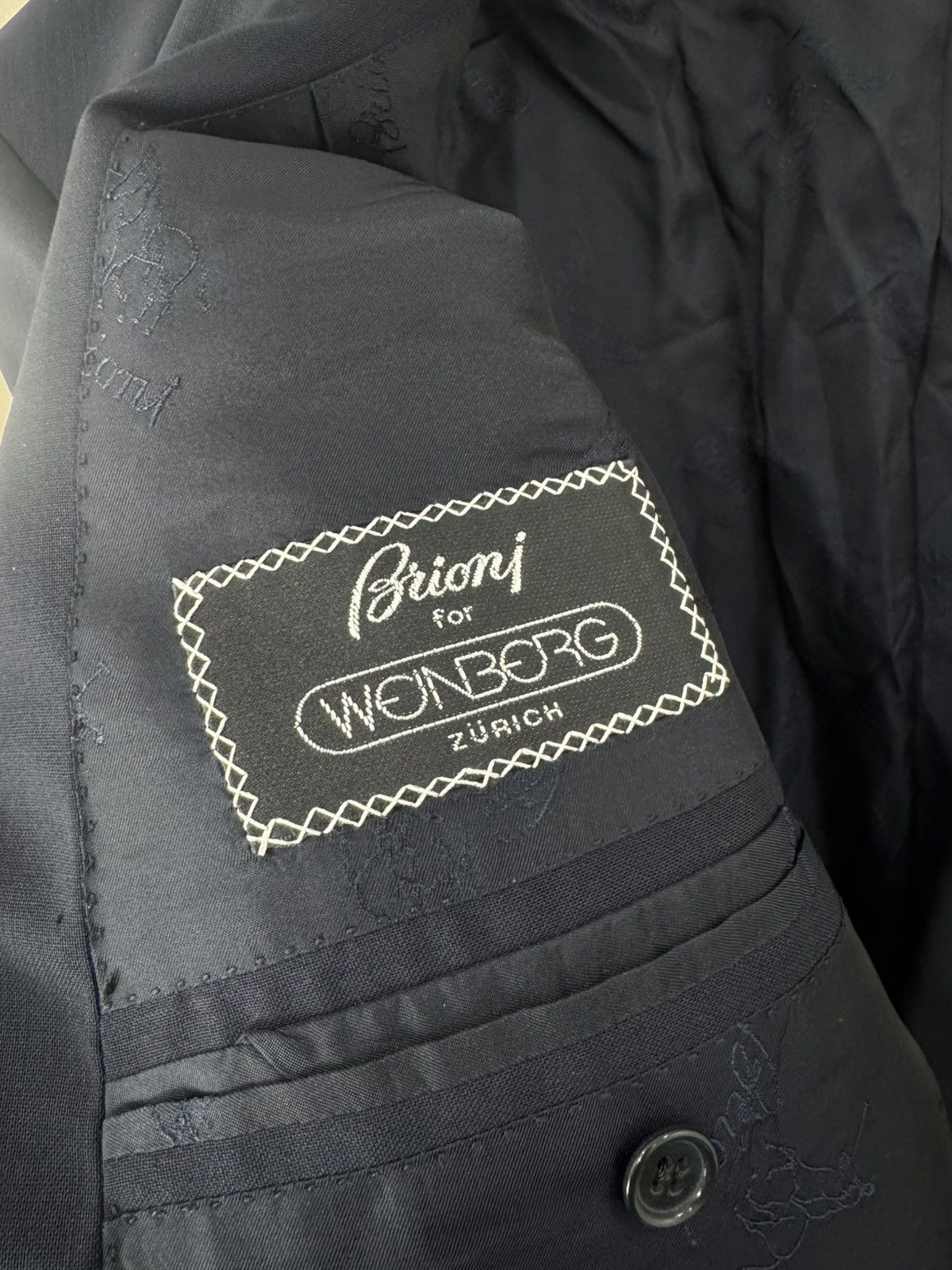 Brioni Brioni Roma Italian double-breasted blazer Size 46R - 3 Thumbnail