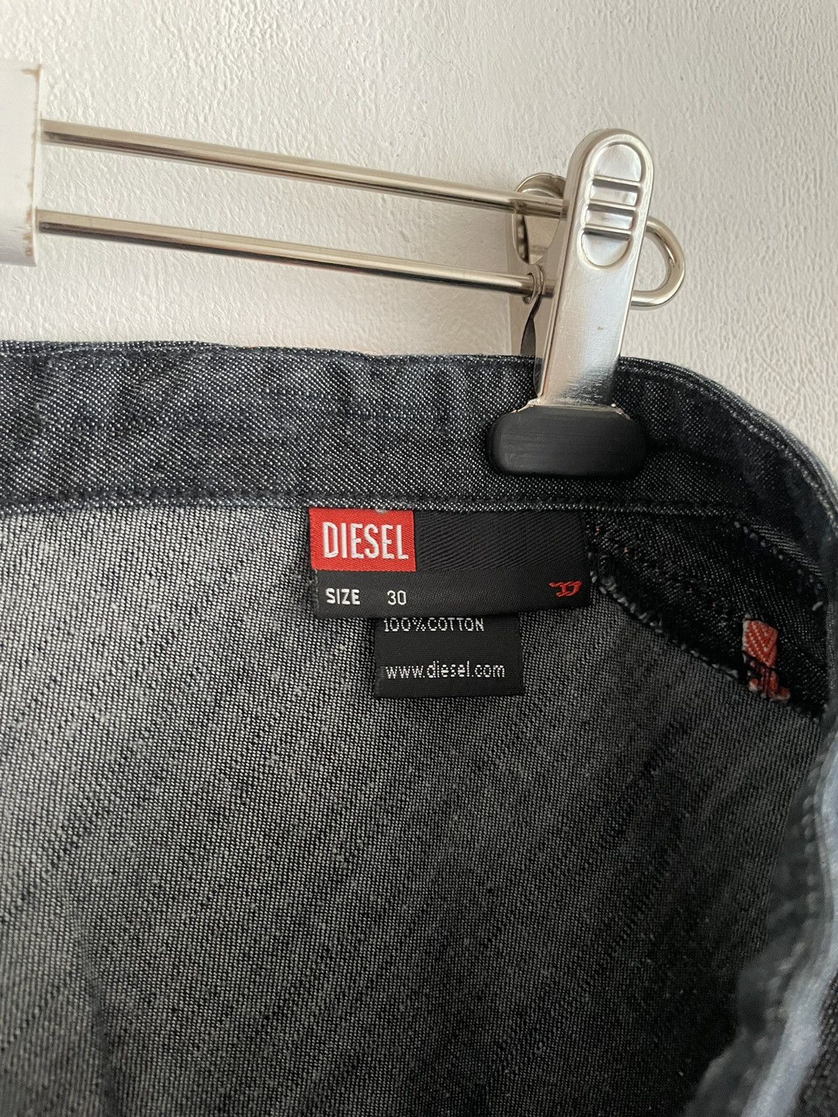Diesel × Vintage Diesel Indigo Vintage Avant Garde Skirt Size 30" / US 8 / IT 44 - 10 Thumbnail