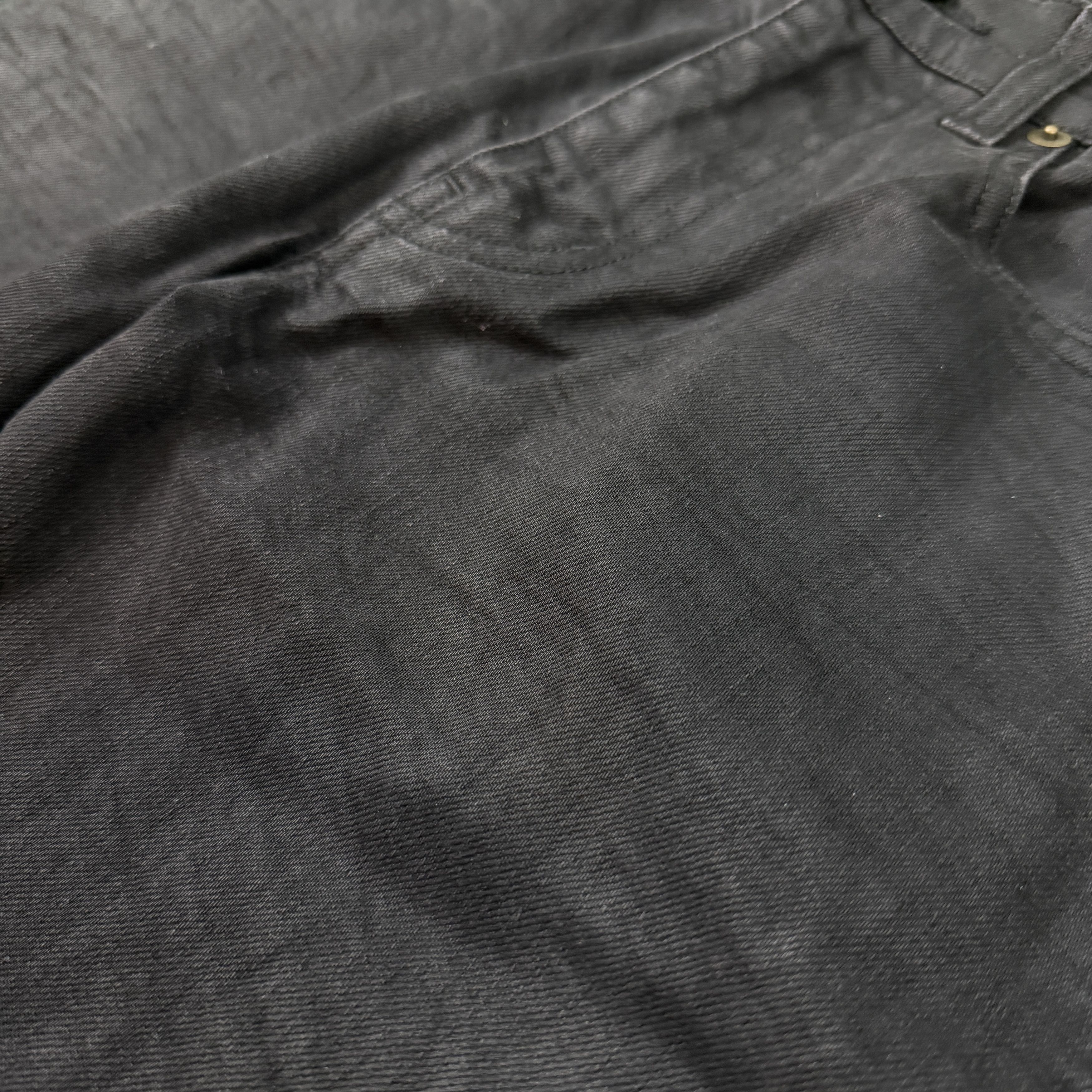 Saint Laurent Paris Waxed Saint Laurent Skinny Jeans Size US 32 / EU 48 - 2 Thumbnail