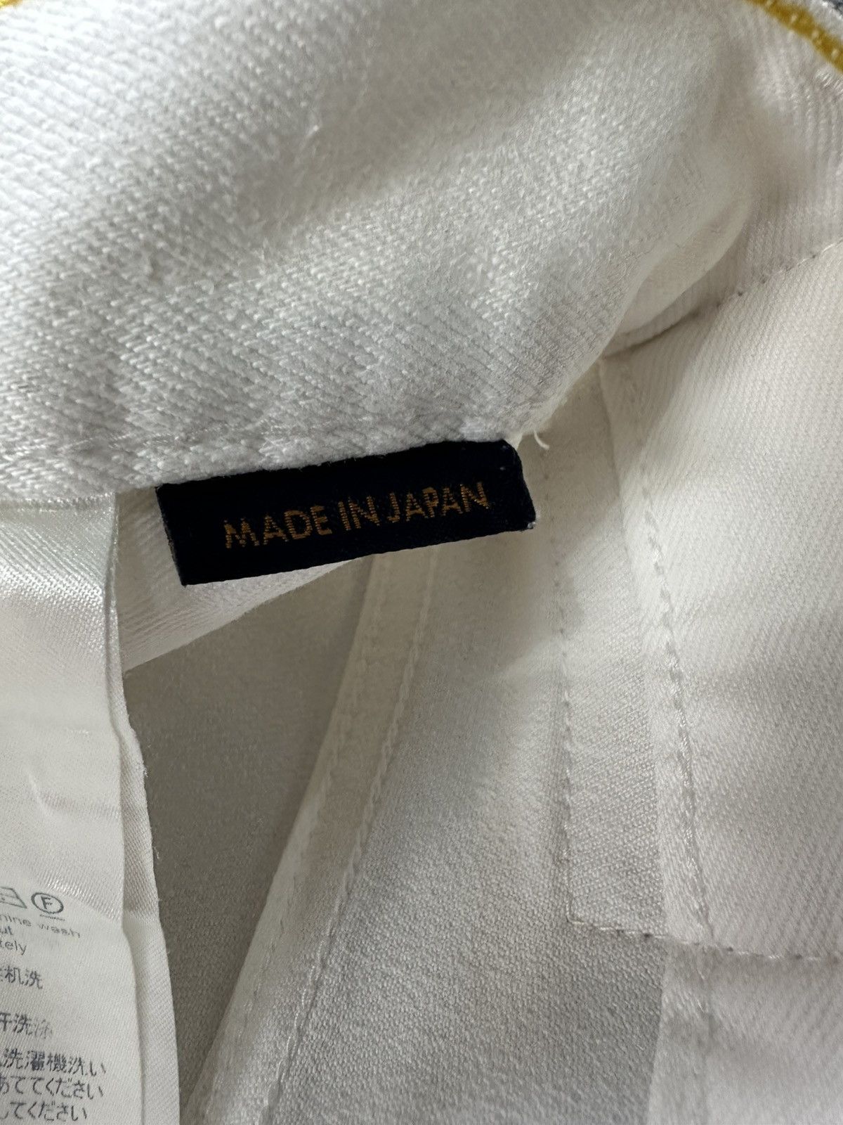 Louis Vuitton Louis Vuitton - Monogram Patch Stretch Fit White Denim Pants Size US 32 / EU 48 - 20 Thumbnail