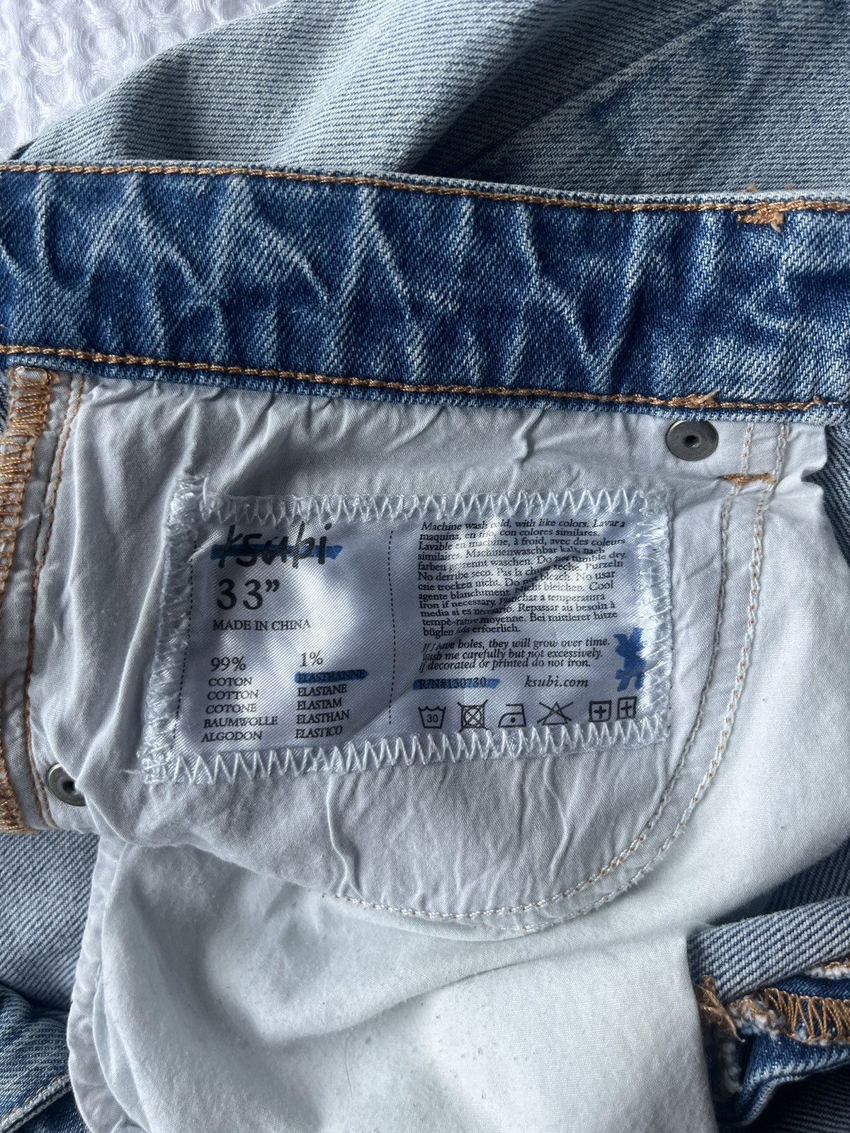 Ksubi Ksubi Chitch Jeans Size US 33 - 2 Thumbnail