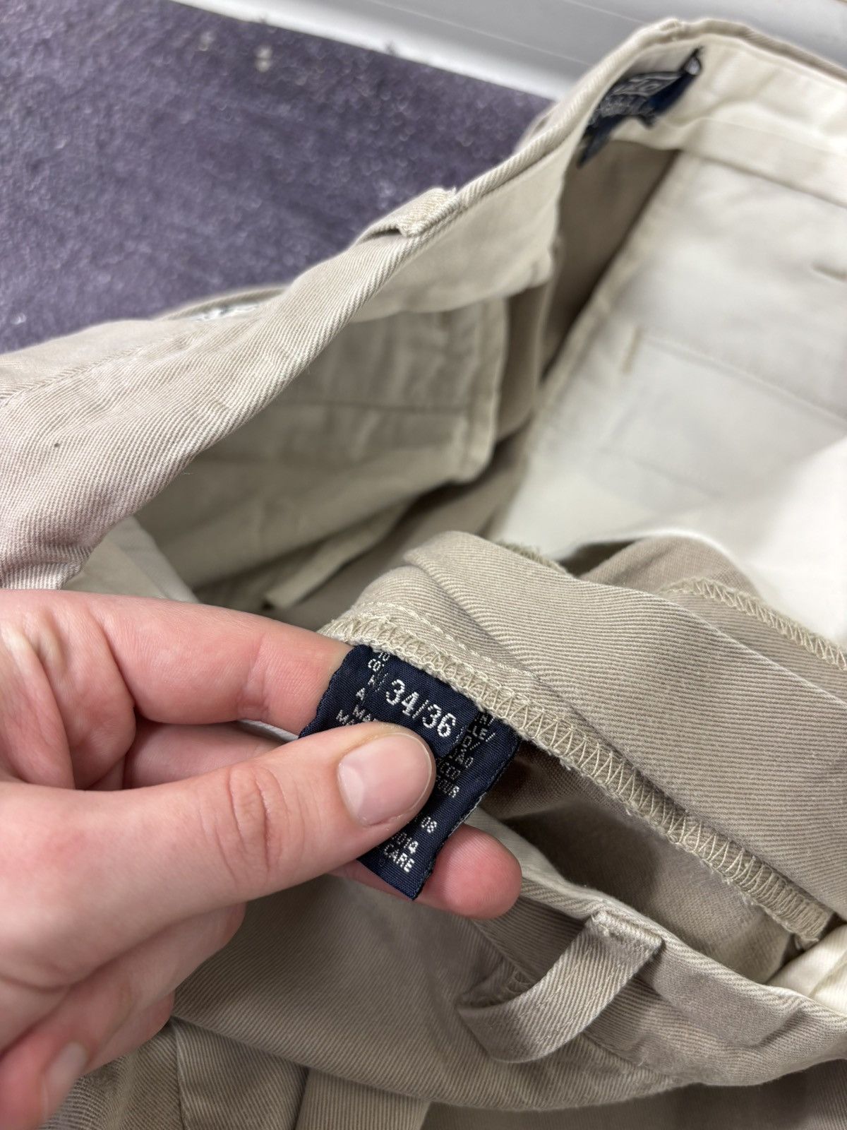 Polo Ralph Lauren Vintage Polo Ralph Lauren Men’s Keating Chino Pants Trousers Size US 34 / EU 50 - 10 Thumbnail