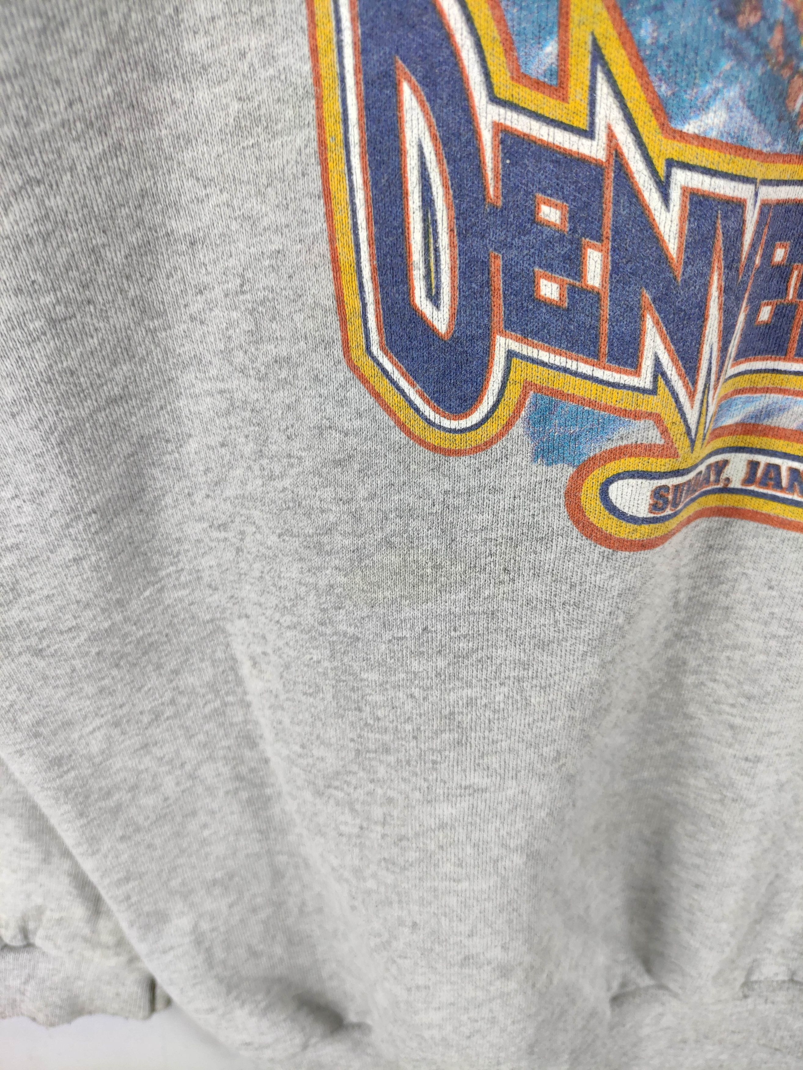 Starter Vintage Starter Denver Broncos Super Bowl Sweatshirt Size US XL / EU 56 / 4 - 4 Thumbnail
