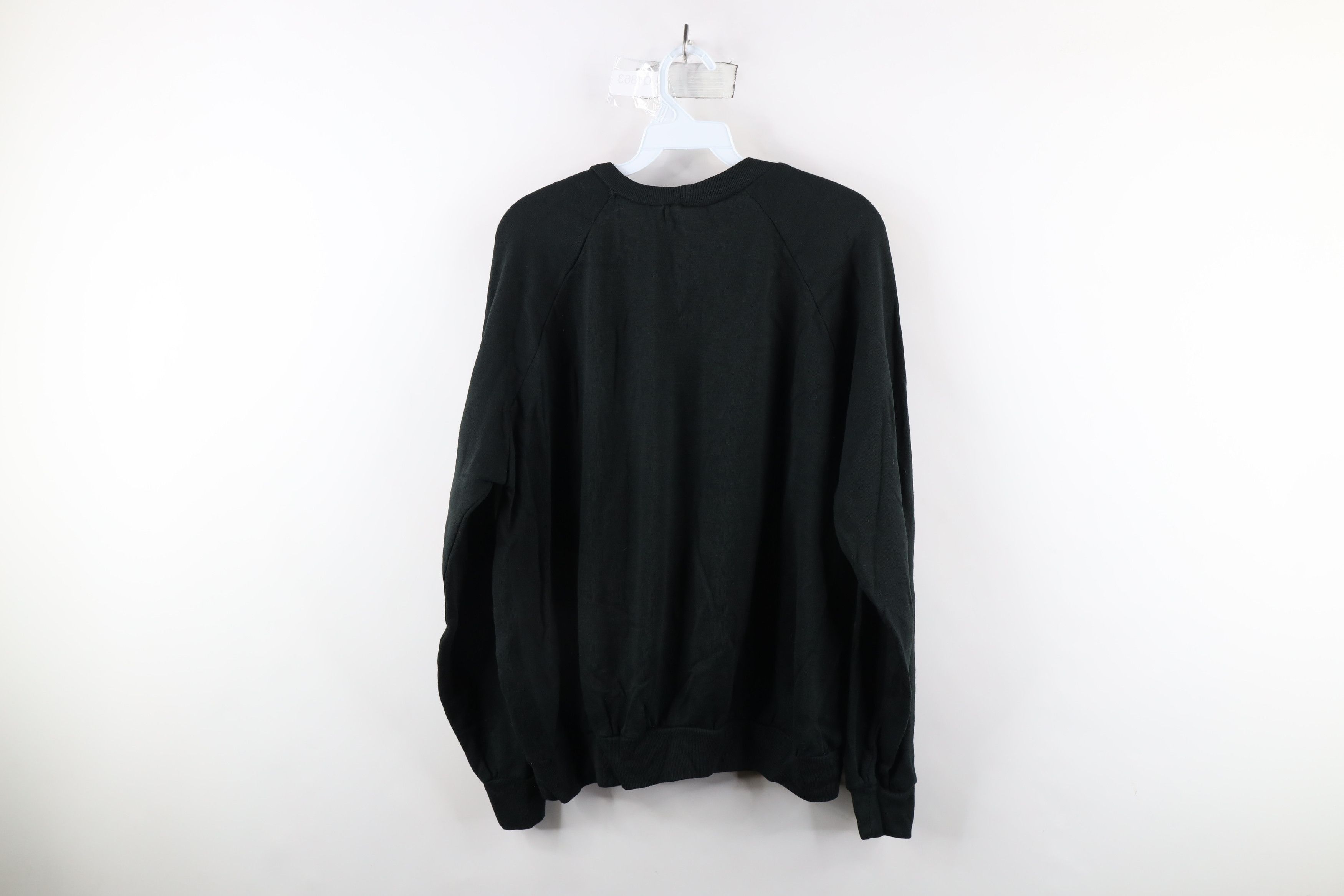 Vintage Vintage 80s 90s Streetwear Out Football Sweatshirt Black USA Size XXL / US 16-18 / IT 52-54 - 11 Thumbnail