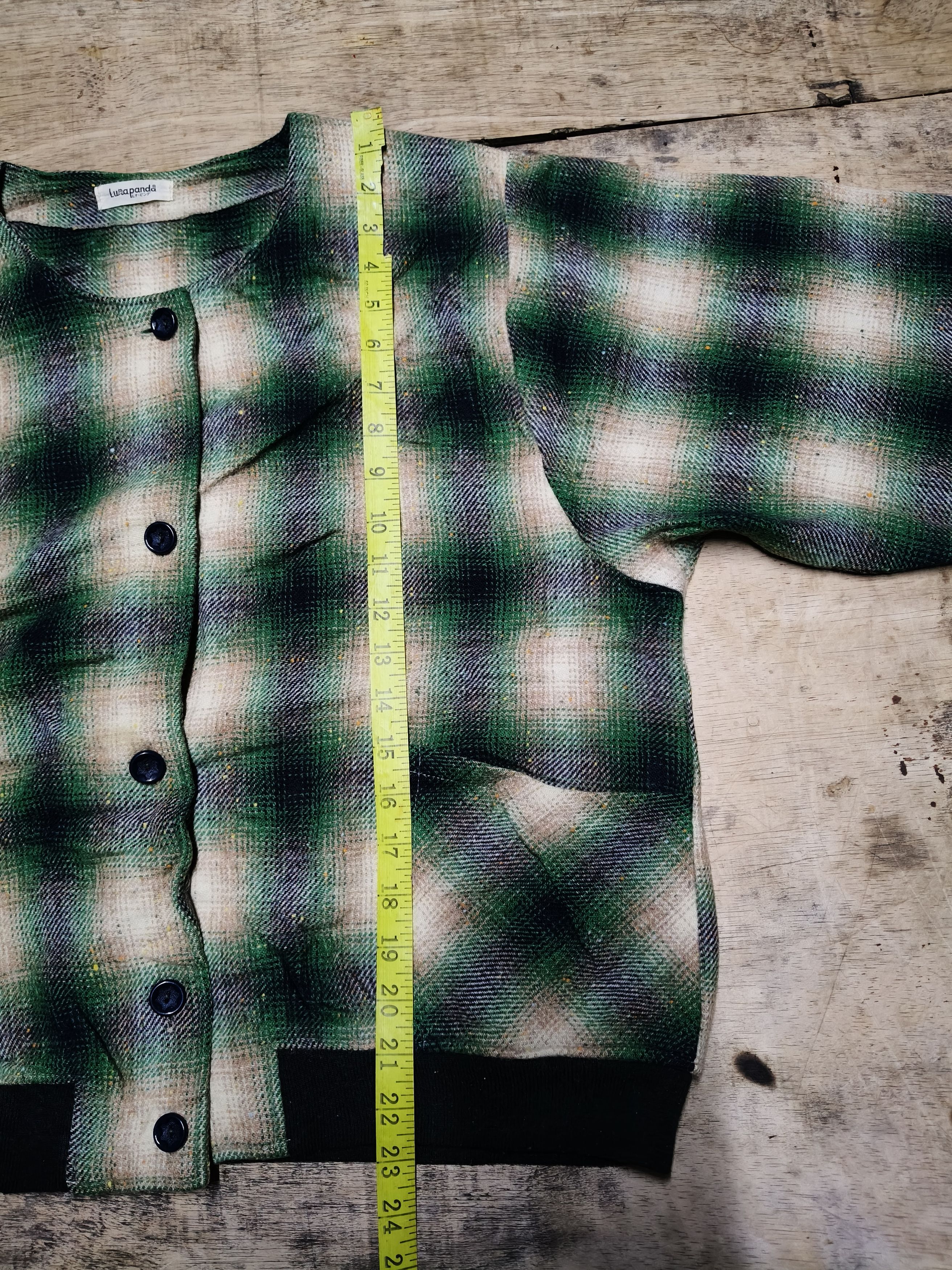 Japanese Brand Vintage Lunapanda Cardigan Button (wool) Size M / US 6-8 / IT 42-44 - 12 Thumbnail