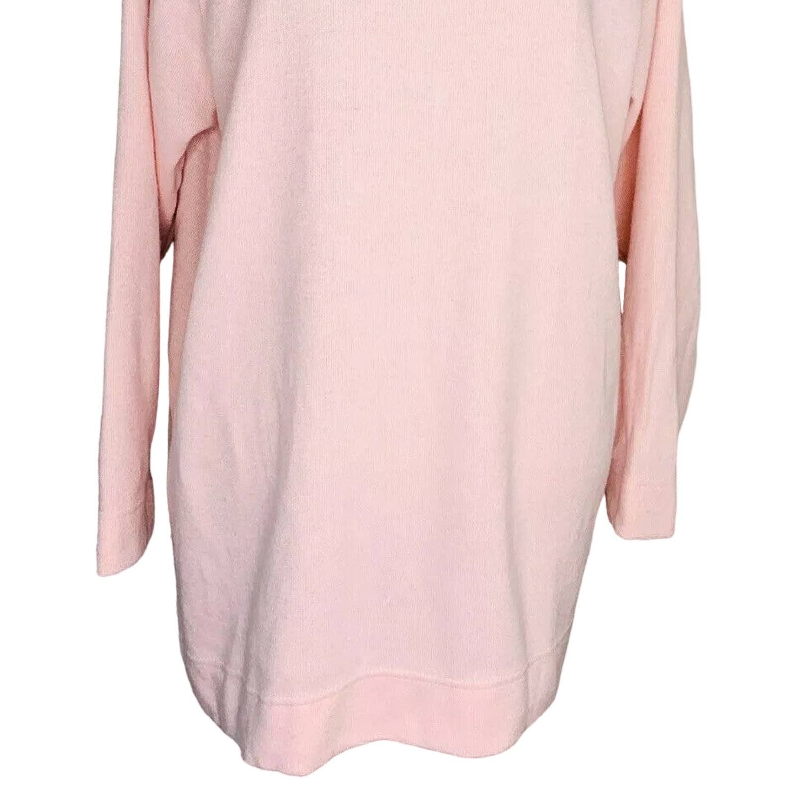 Other NY & Co Sweater Pink M Long Sleeves Mock Turtleneck Soft New Size M / US 6-8 / IT 42-44 - 9 Thumbnail