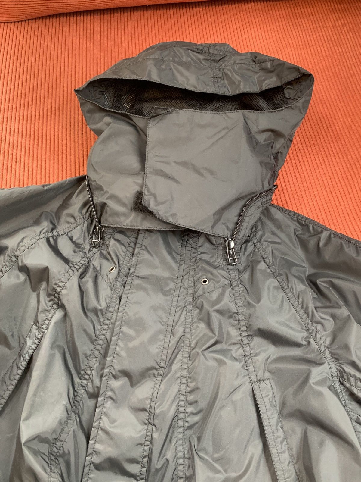 Issey Miyake Issey Miyake SS2013 Long Nylon Coat Size US L / EU 52-54 / 3 - 12 Thumbnail