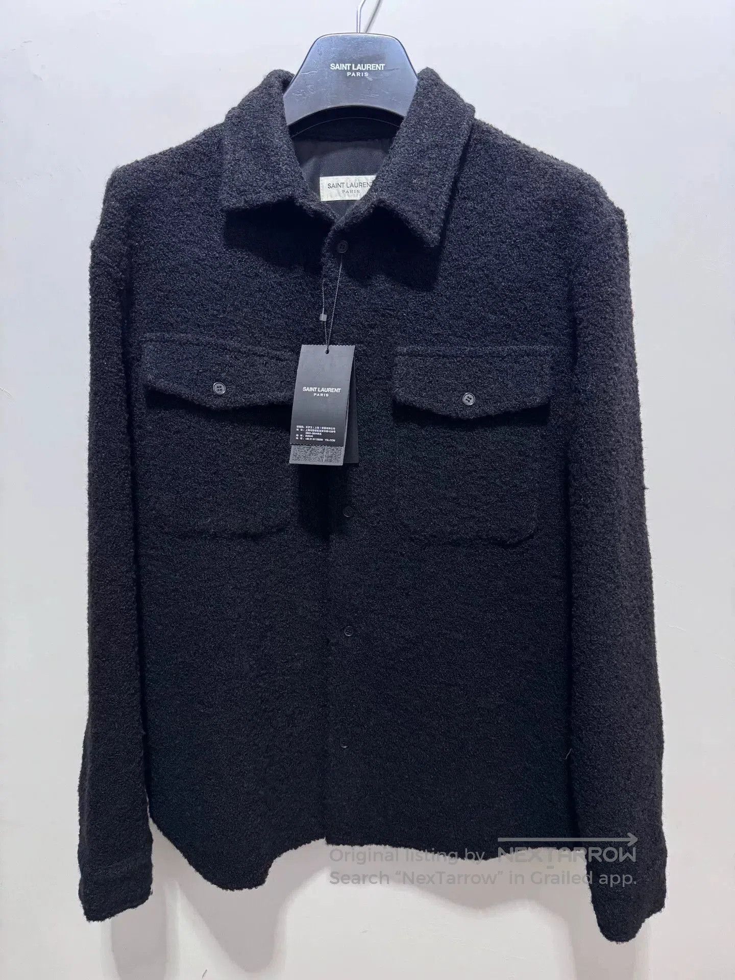 Saint Laurent Paris Saint Laurent 23FW Black Jacket. Size US S / EU 44-46 / 1 - 1 Thumbnail