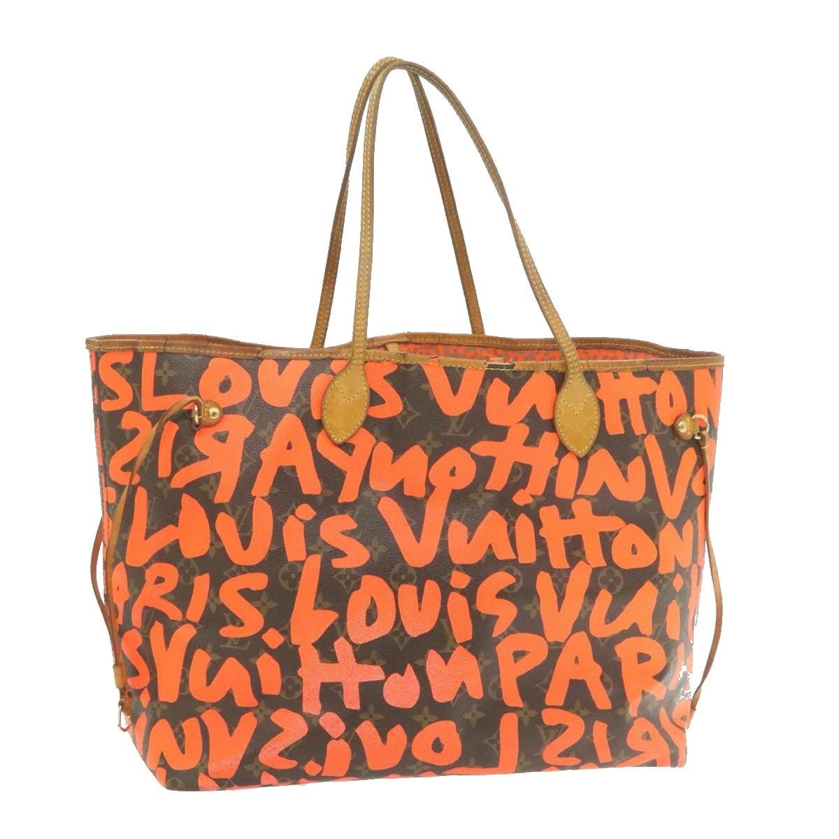 Louis Vuitton LOUIS VUITTON Monogram Graffiti Neverfull GM Tote Bag M93702 Size ONE SIZE - 1 Thumbnail