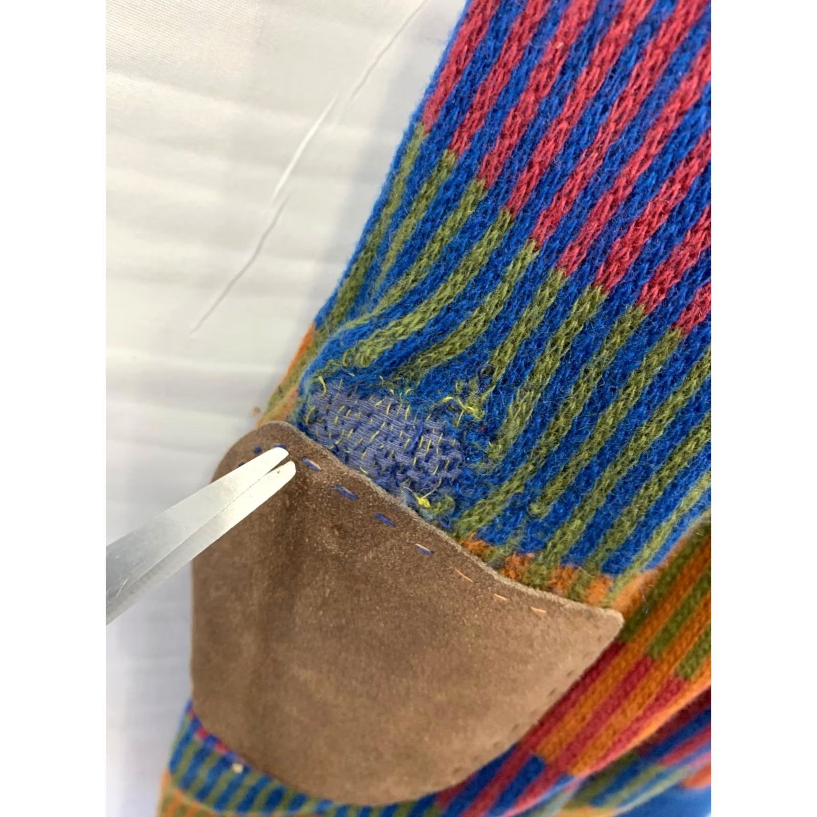 Missoni Missoni Uomo Multicolor Striped Cardigan Sweater Mens XL Italy Luxury Knit Cardigan Wool V-Neck Size US XL / EU 56 / 4 - 7 Thumbnail