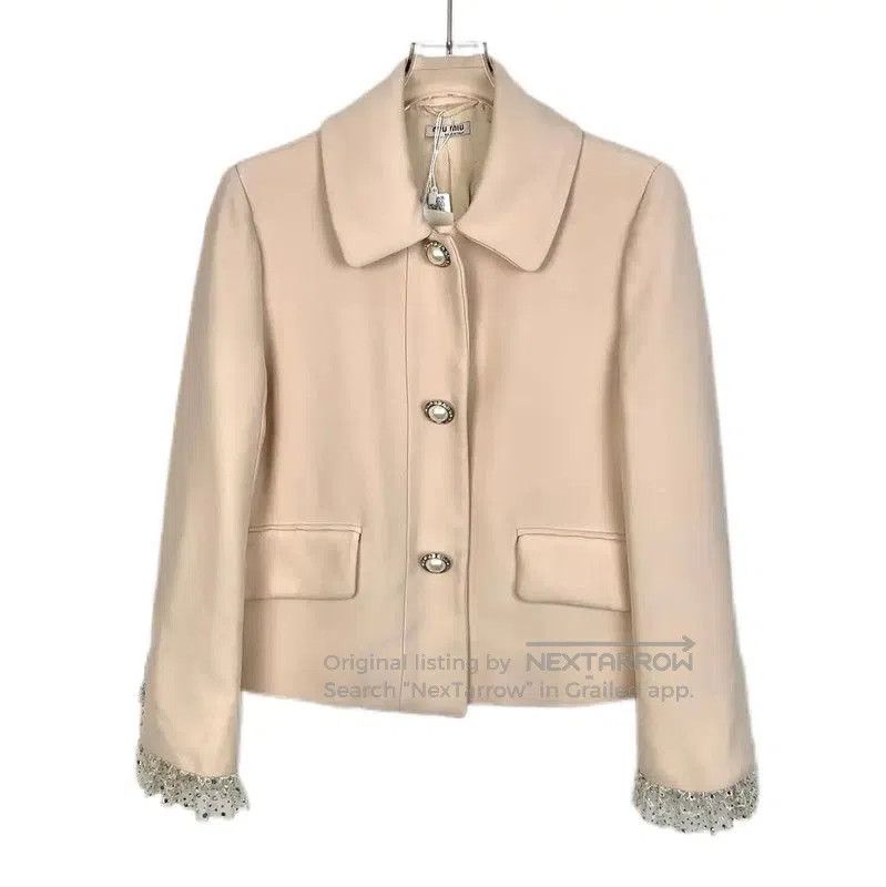 Miu Miu Miu Miu Pale Pink Women's Jacket . Size S / US 4 / IT 40 - 1 Thumbnail