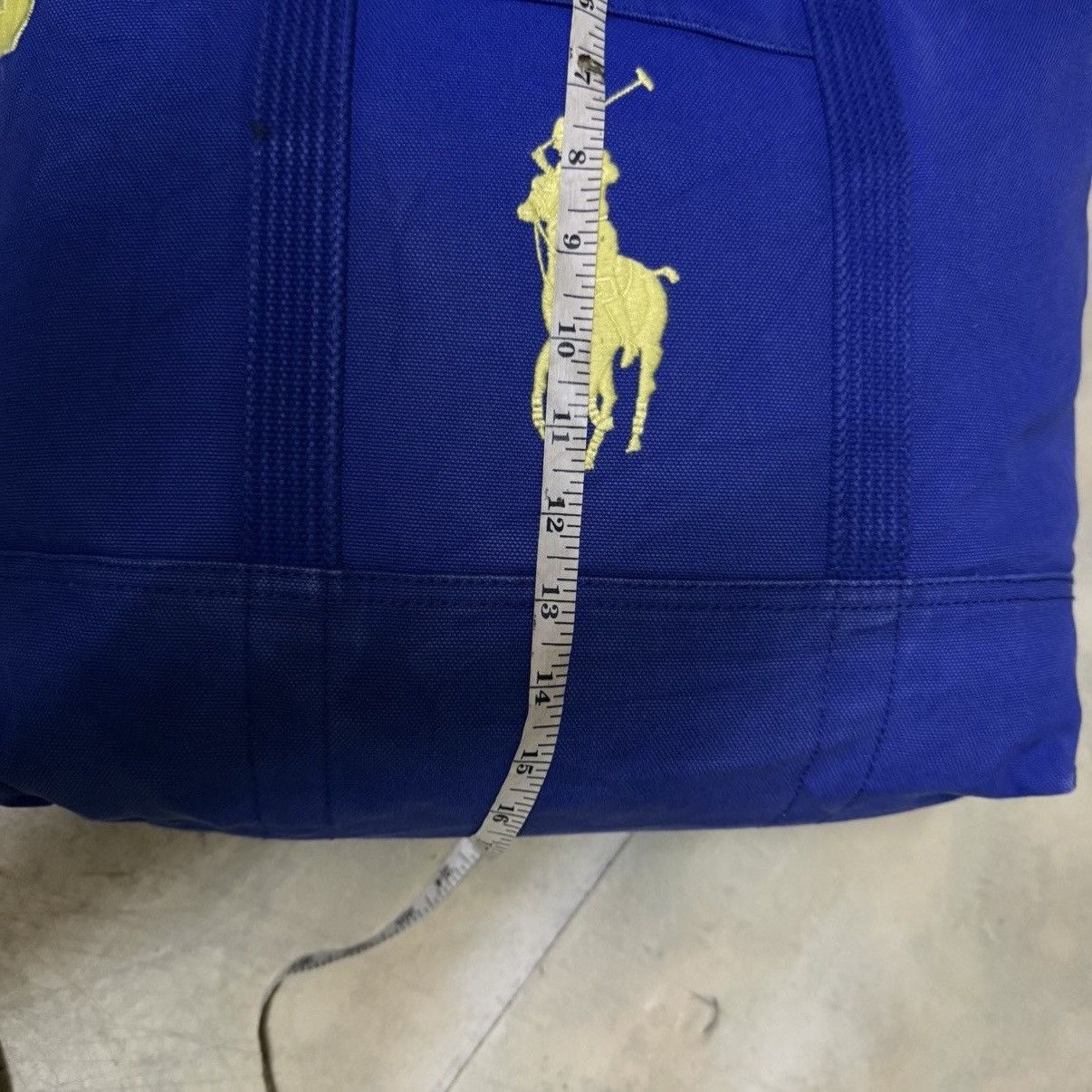 Polo Ralph Lauren Vintage Polo Ralph Lauren Hand Bag Big Logo Size ONE SIZE - 8 Thumbnail