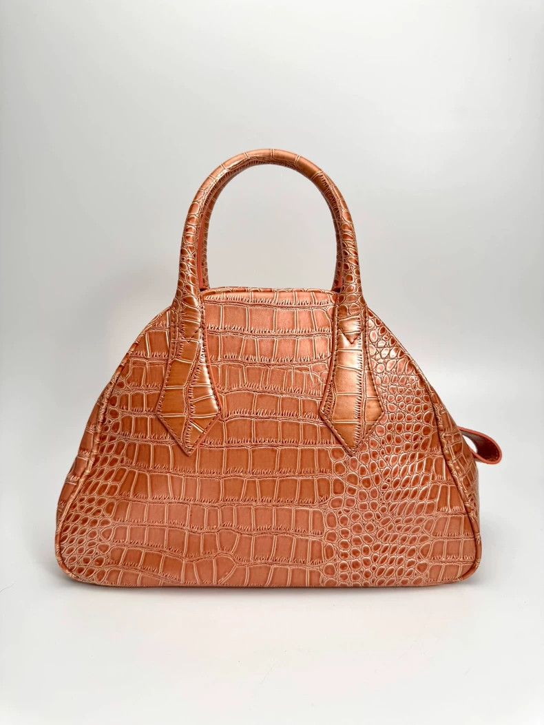 Vivienne Westwood Vivienne Westwood Champagne pink alligator pattern bowling Size ONE SIZE - 6 Thumbnail