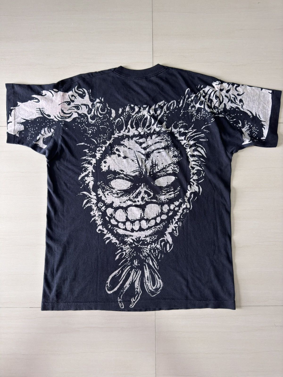 Band Tees × Vintage 1995 White Zombie Freakazoid 90s Fruit of The Loom Shirt Size US XL / EU 56 / 4 - 3 Thumbnail