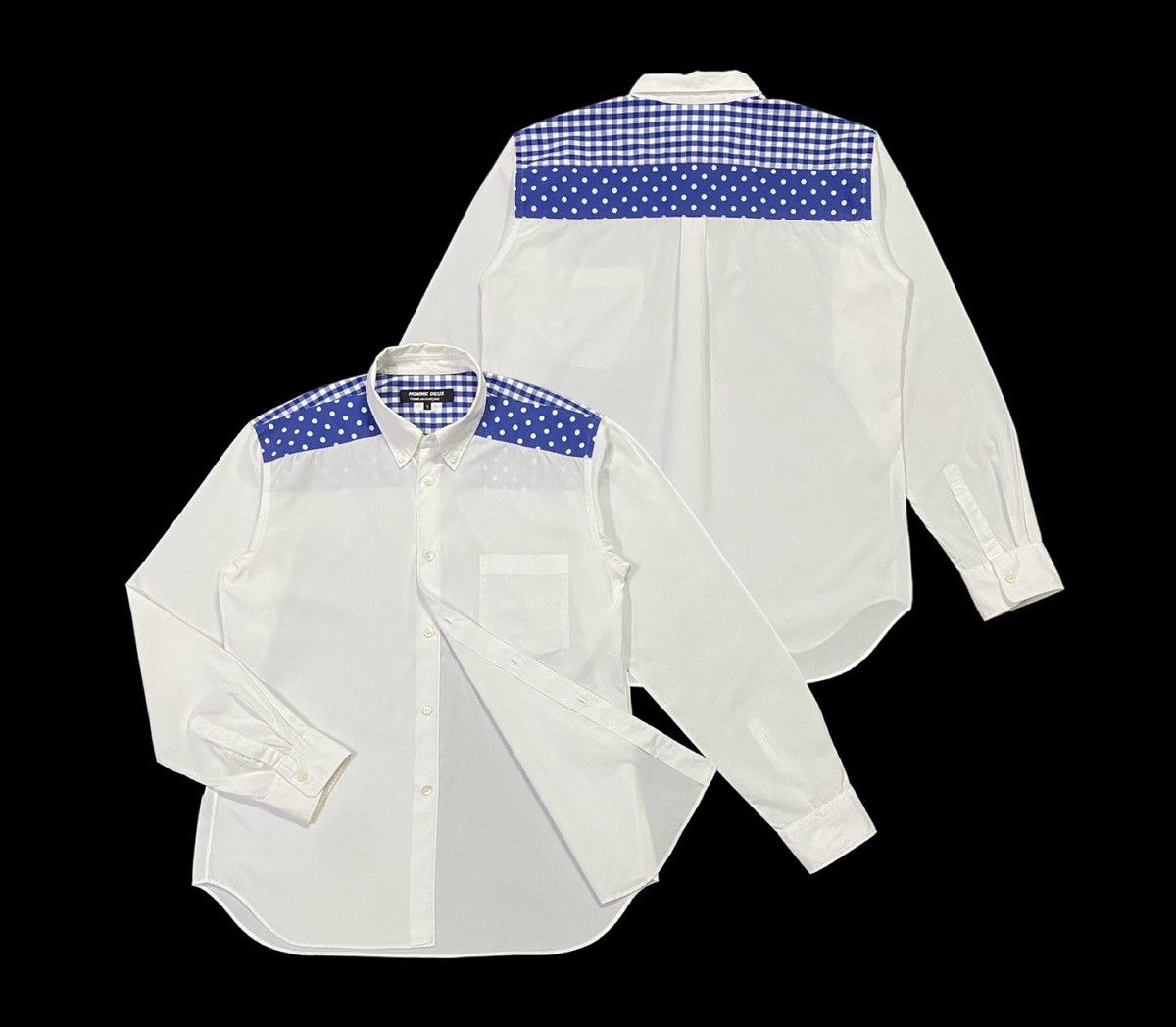 Comme des Garcons AD2013 Comme Des Garçons Homme Deux Shirt Button Ups Size US S / EU 44-46 / 1 - 1 Thumbnail