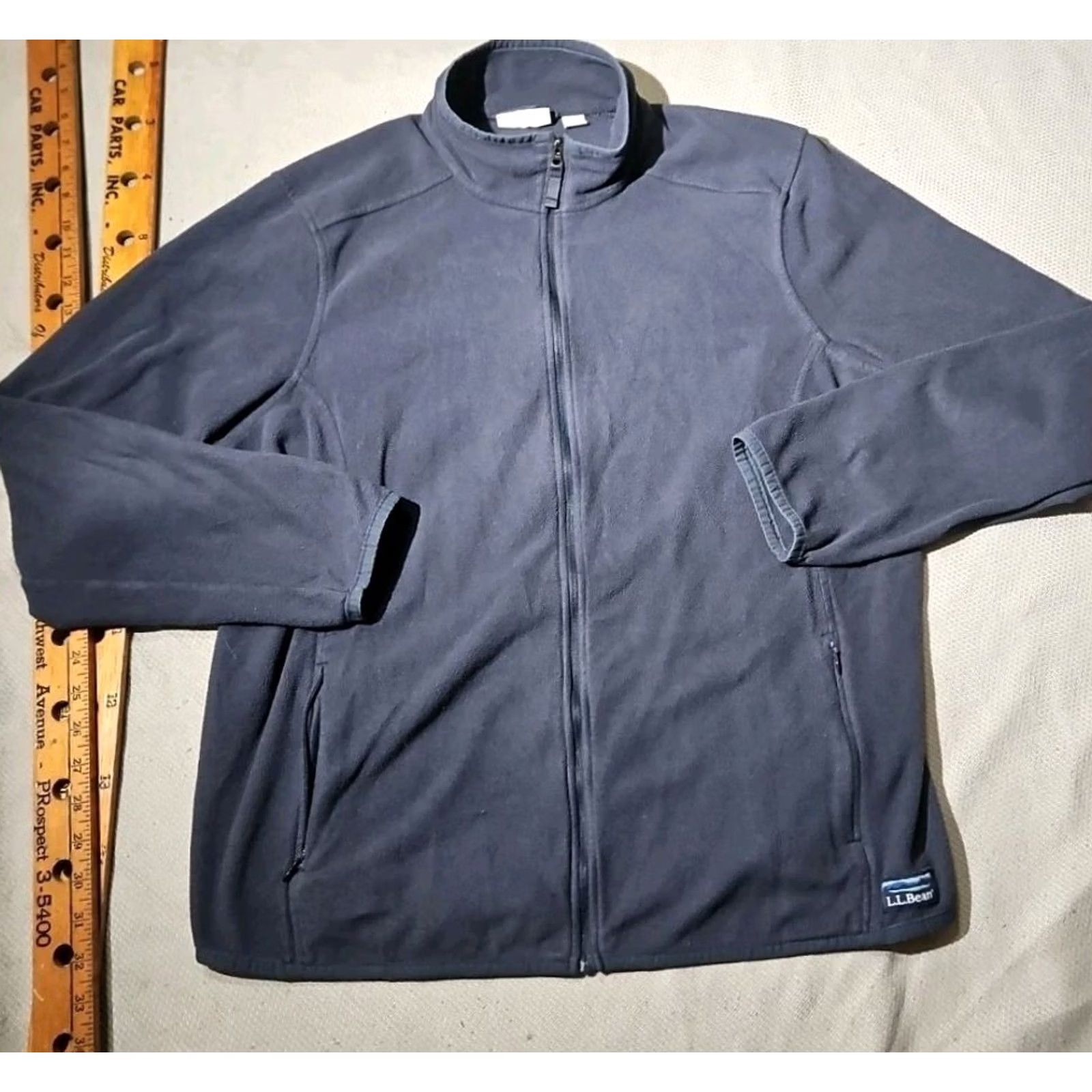 Vintage VINTAGE LL Bean Jacket Womens Plus Sz 2X Blue Fleece Full Zip Mock Neck Outdoor Preppy Womens Size XXL / US 16-18 / IT 52-54 - 2 Thumbnail