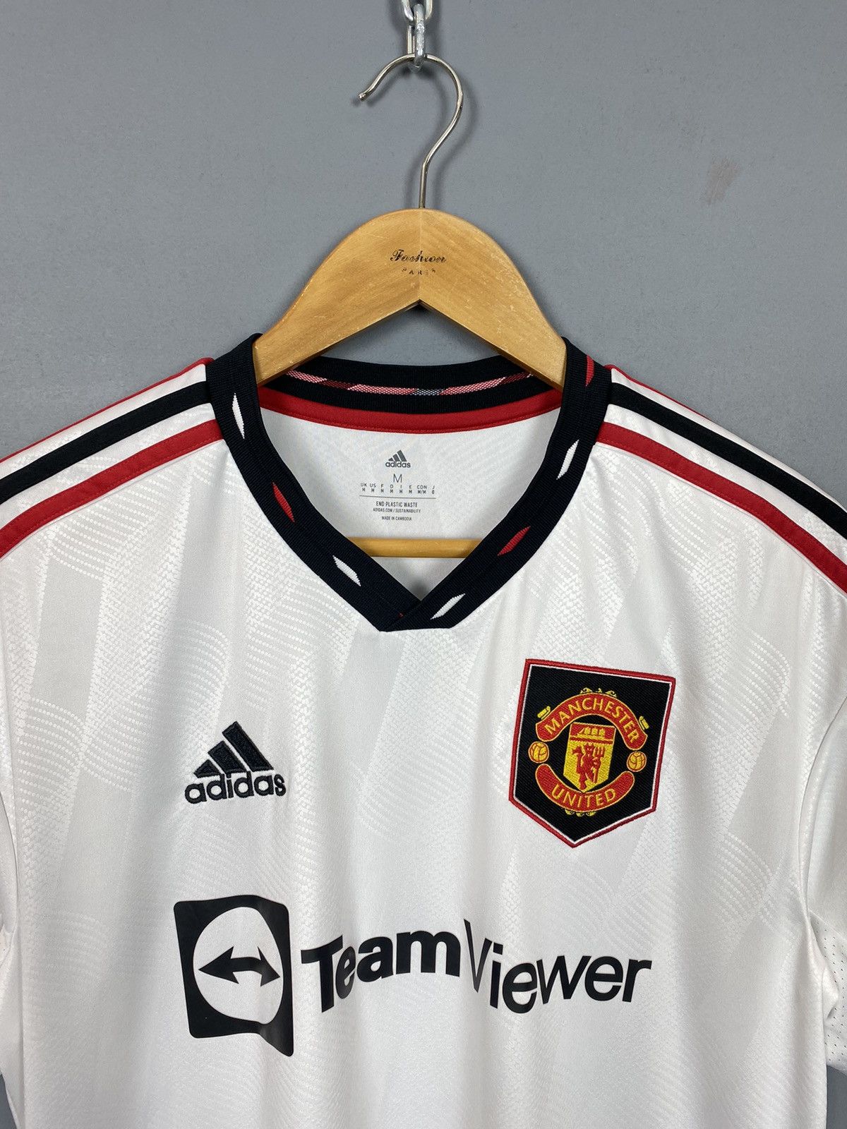 Adidas 2021-2022 Manchester United Shirt Home Kit Adidas Size M Size US M / EU 48-50 / 2 - 2 Thumbnail