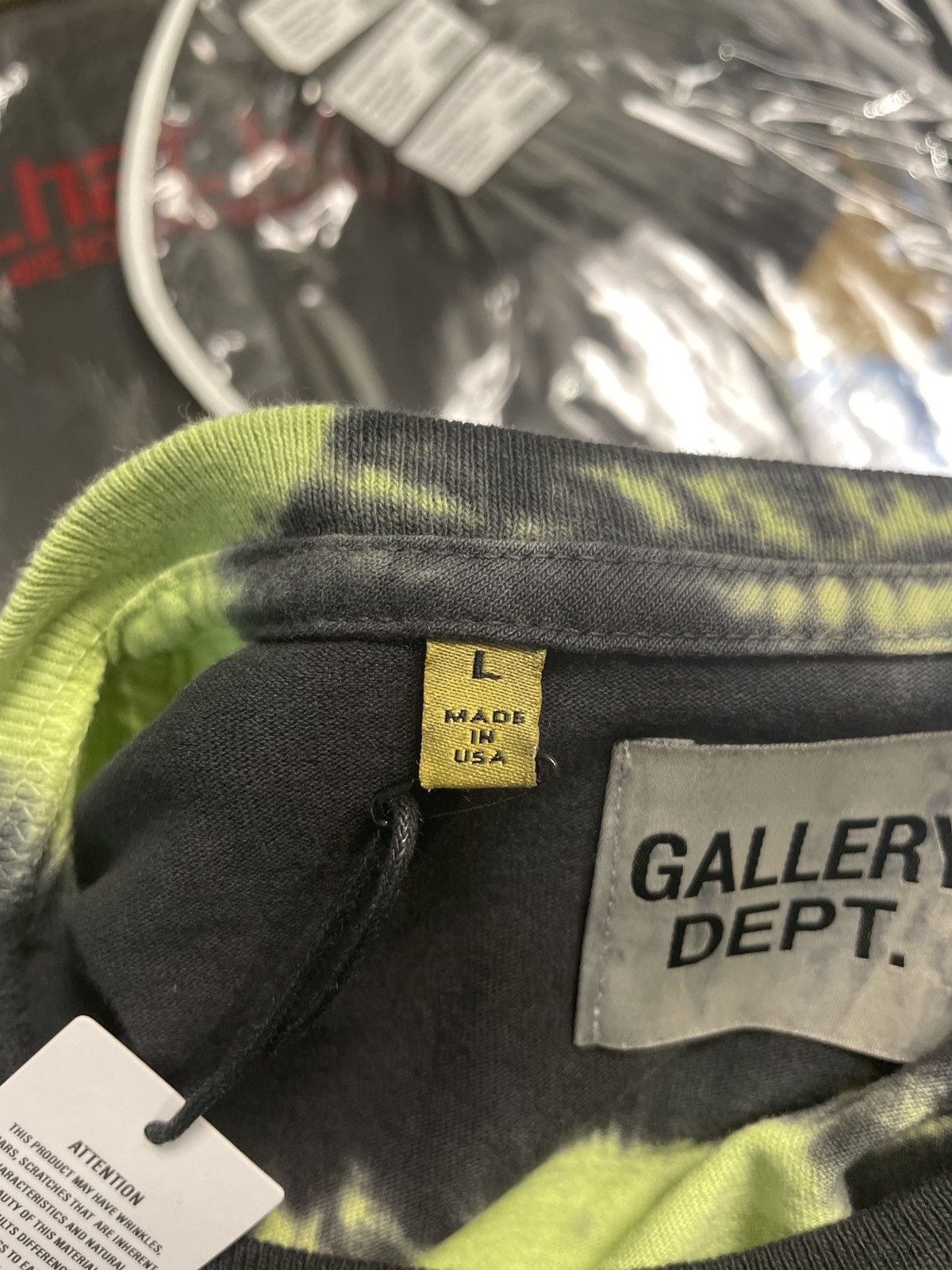 Gallery Dept. Gallery Dept. Souvenir T-Shirt Tie Dye Peace L Size US L / EU 52-54 / 3 - 4 Thumbnail