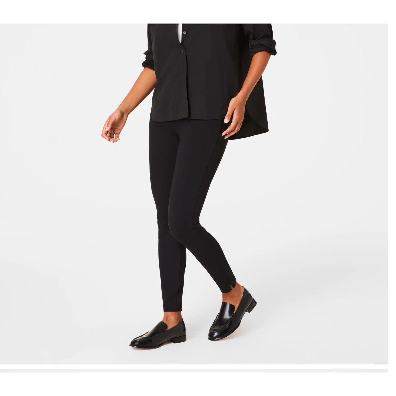 Spanx SPANX The Perfect Pant Ankle Skinny Ankle & Cropped Black M Size 28" / US 6 / IT 42 - 1 Thumbnail