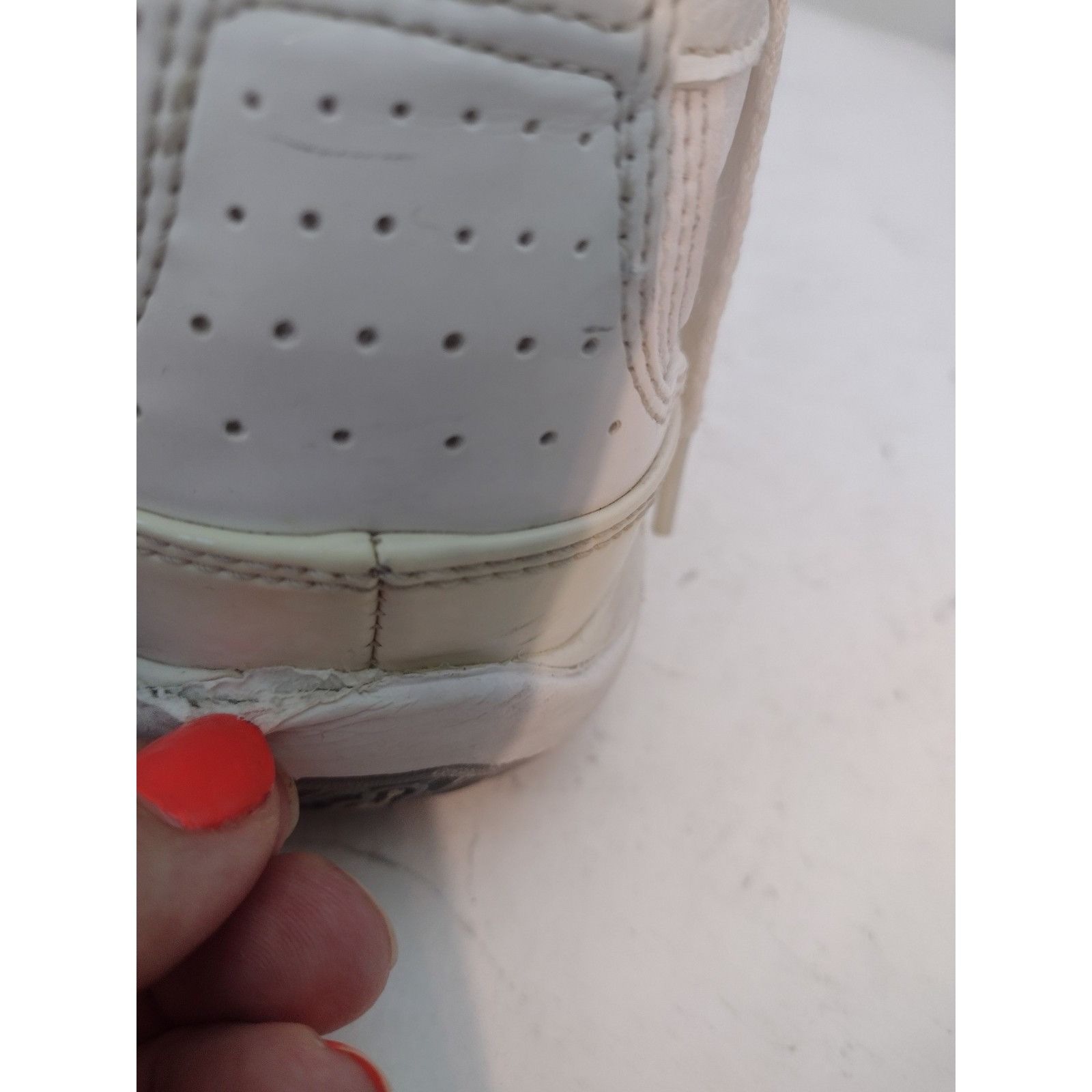 Jordan Brand Air Jordan ISO Low Top White Sneakers Size 8.5 Retro Athleti Size US 8.5 / EU 41-42 - 10 Thumbnail