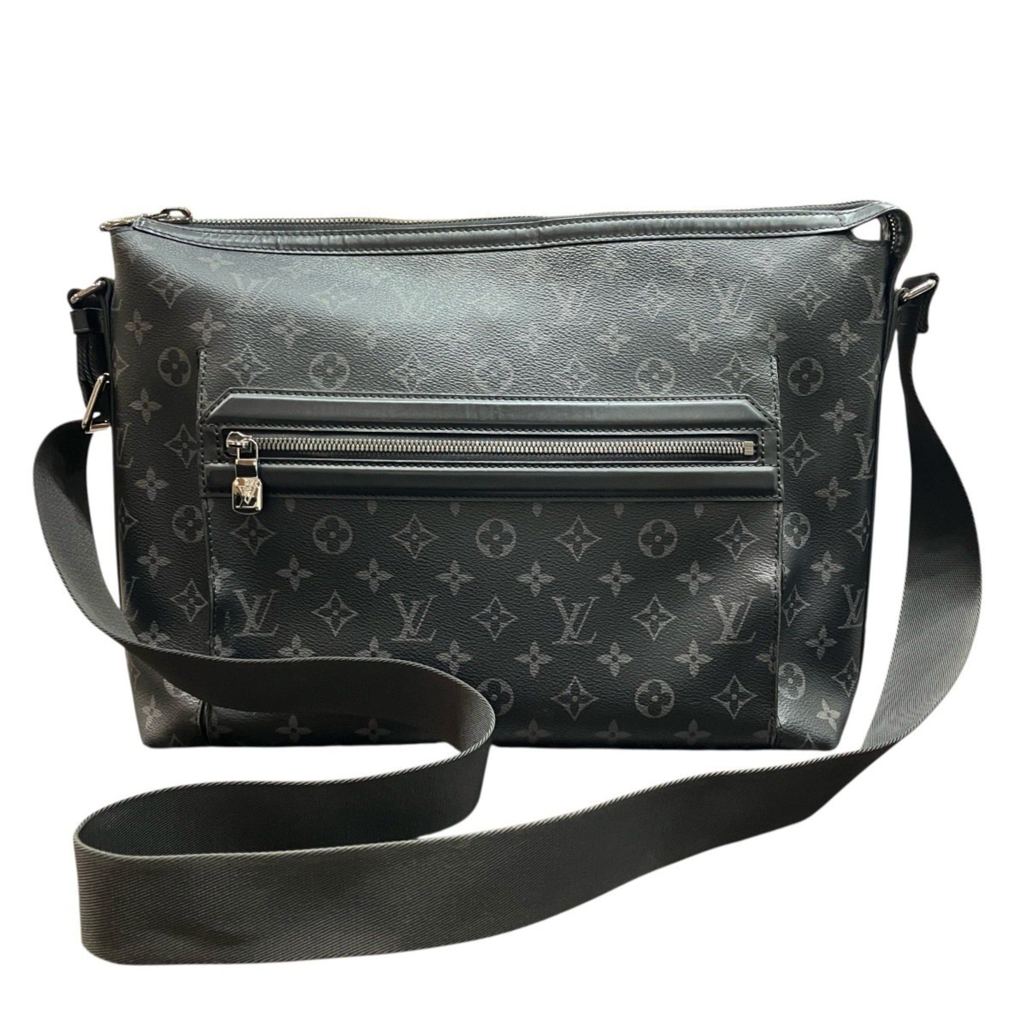 Louis Vuitton Louis Vuitton Odyssée Messenger PM Shoulder Bag, Monogram Eclipse, Toile Leather, M44223 Size ONE SIZE - 1 Thumbnail