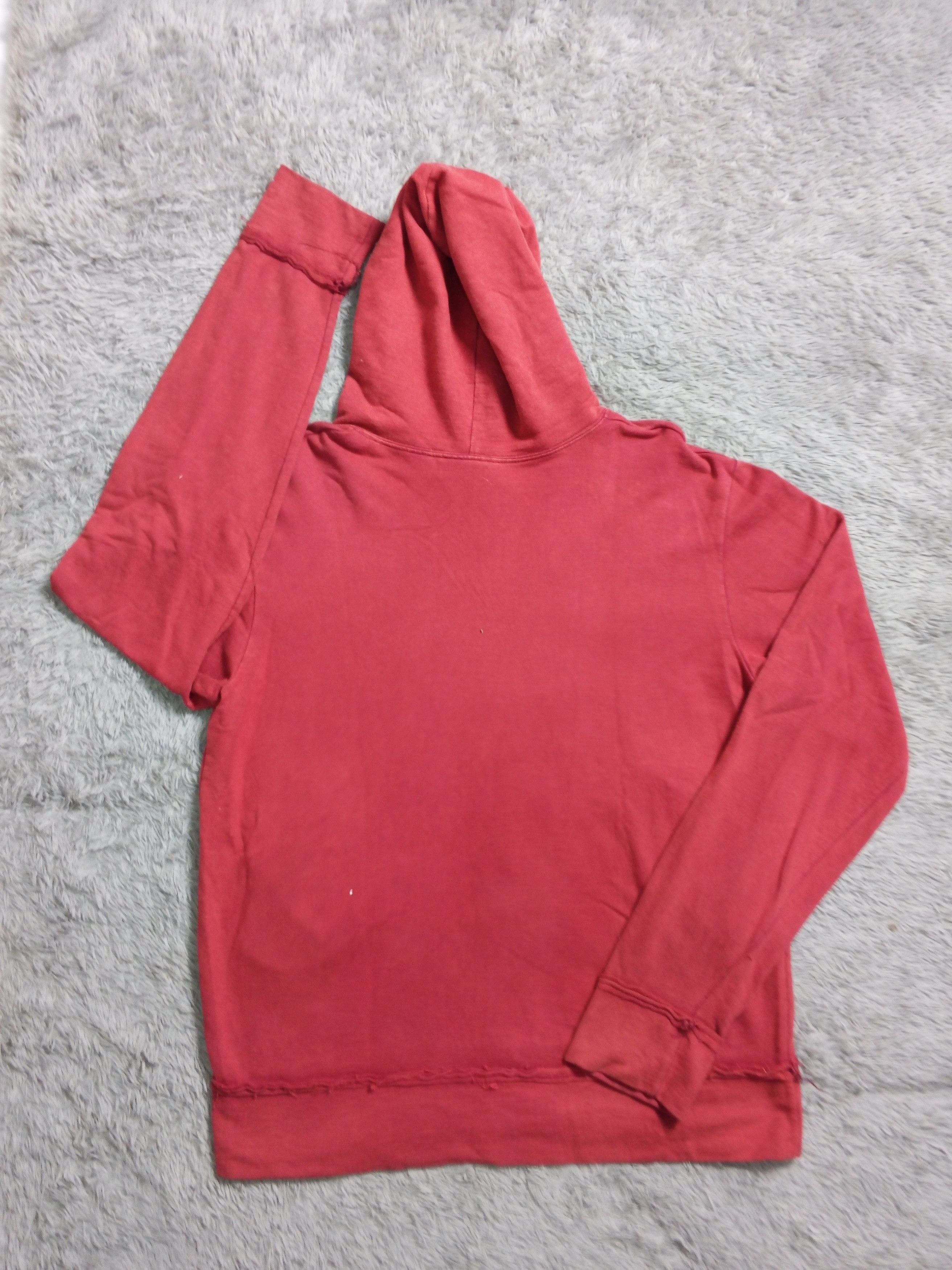 Japanese Brand Distressed Hoodie ASK Y2k Style Japan Size US M / EU 48-50 / 2 - 2 Thumbnail