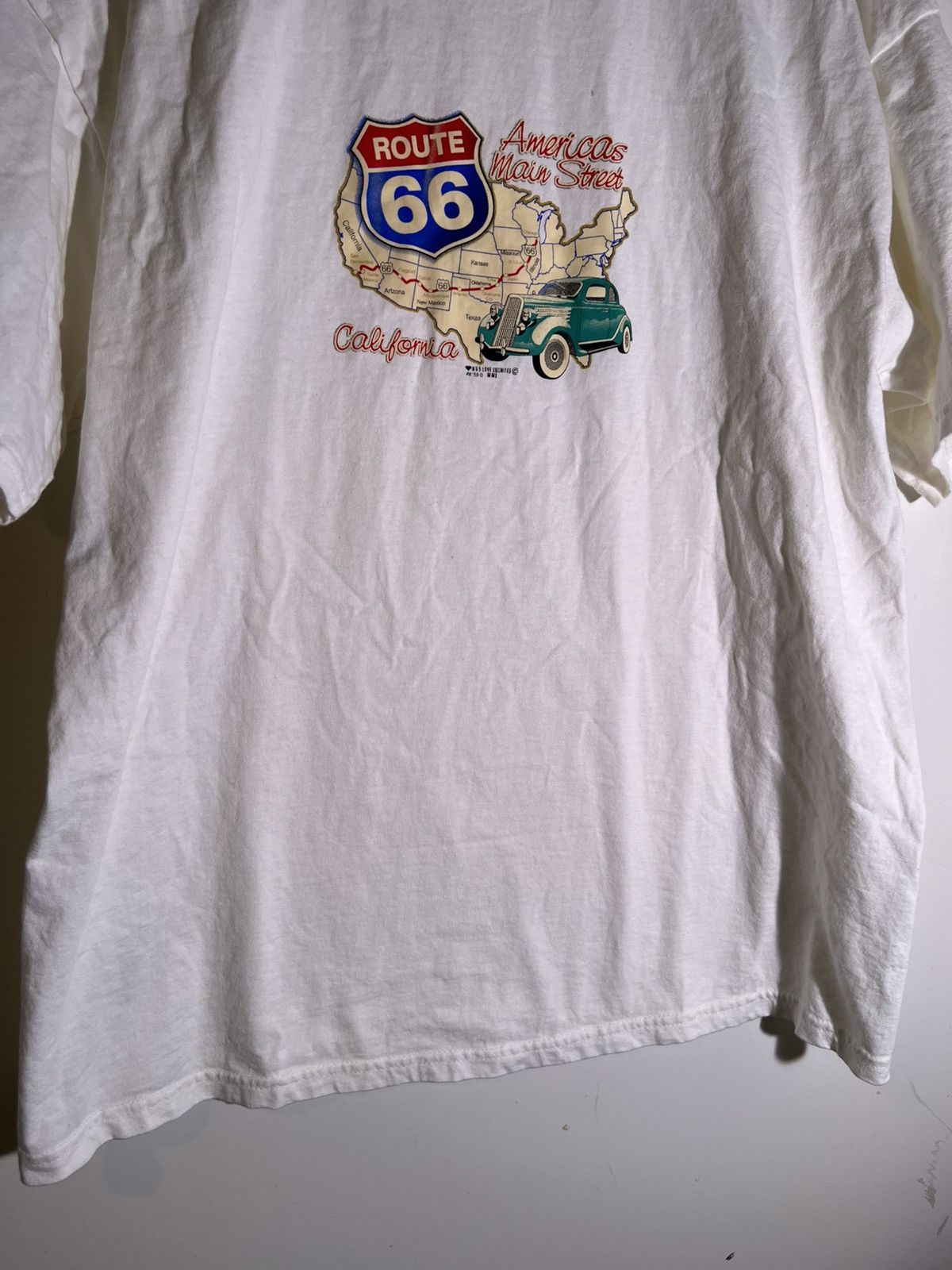 Vintage 90’s 2000’s Y2K VTG Vintage Route 66 California Retro Shirt Size US XL / EU 56 / 4 - 4 Thumbnail