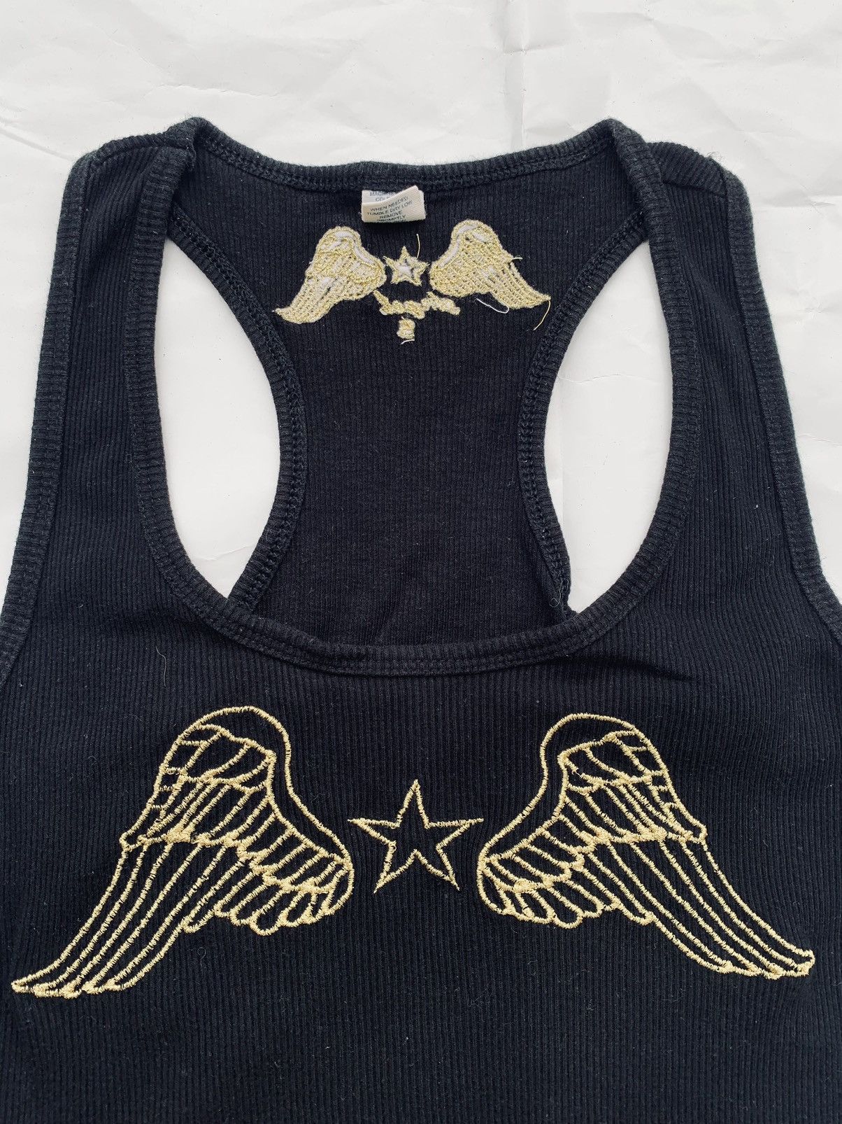 Japanese Brand ROCK&ROLL WINGS TANKTOP Size S / US 4 / IT 40 - 3 Thumbnail