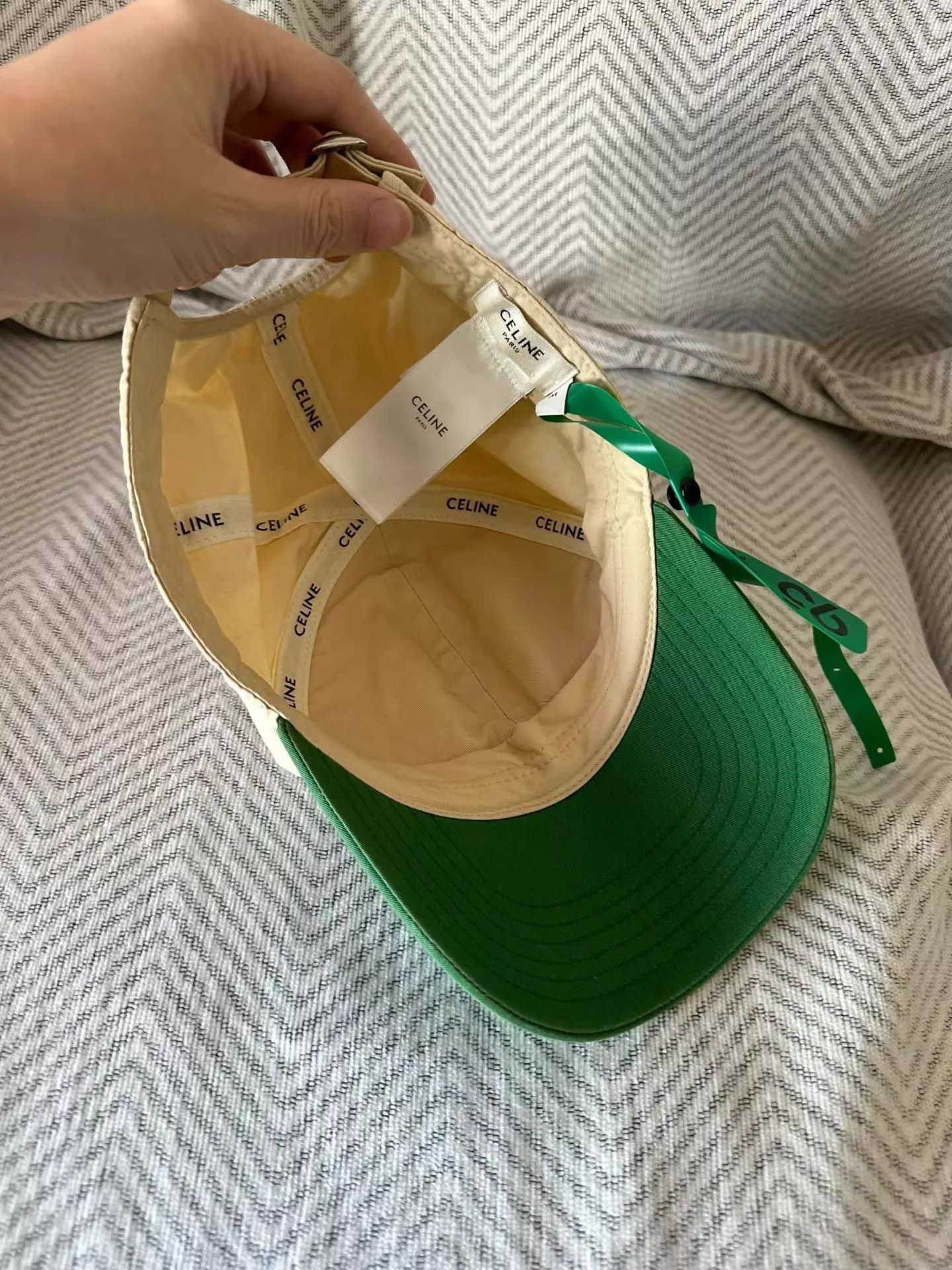 Celine Celine Logo M Baseball Cap 99 New Size ONE SIZE - 2 Thumbnail