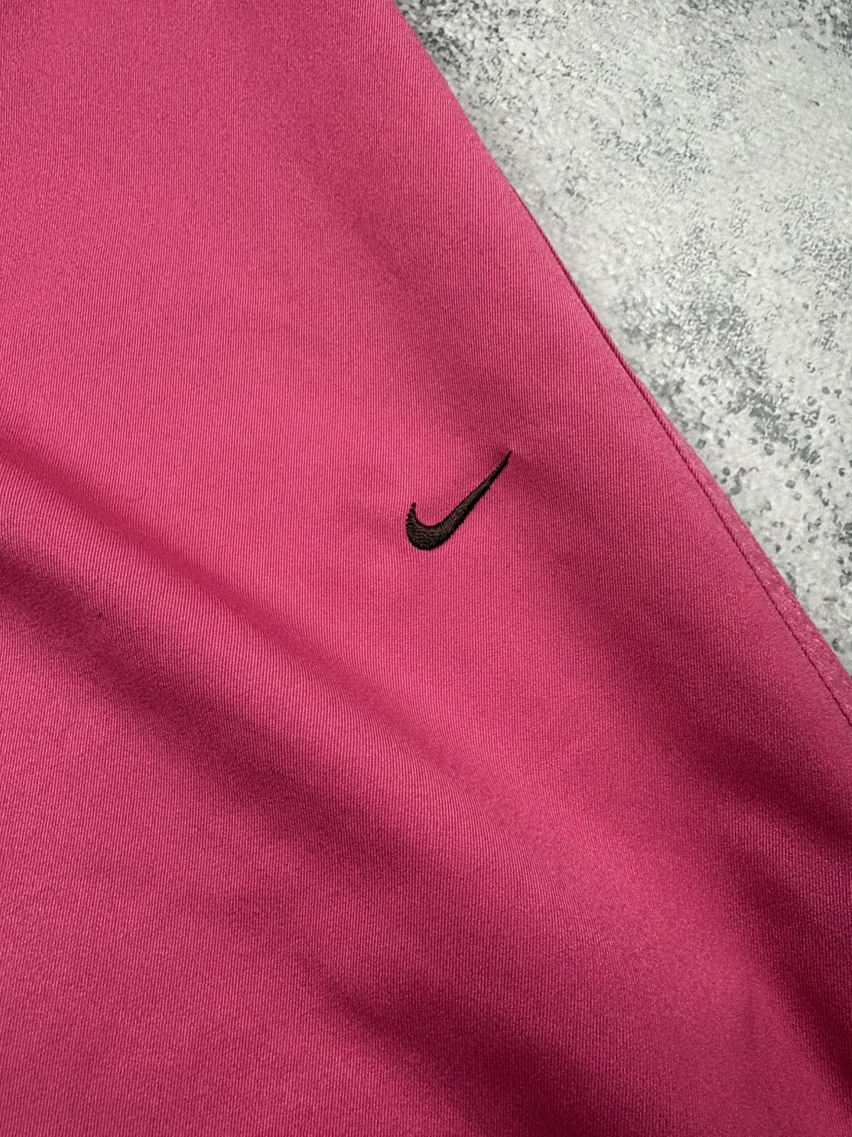 Nike NIKE Hype Baggy Pink Drawstrings Style Casual Pants Rare Size 28" / US 6 / IT 42 - 5 Thumbnail