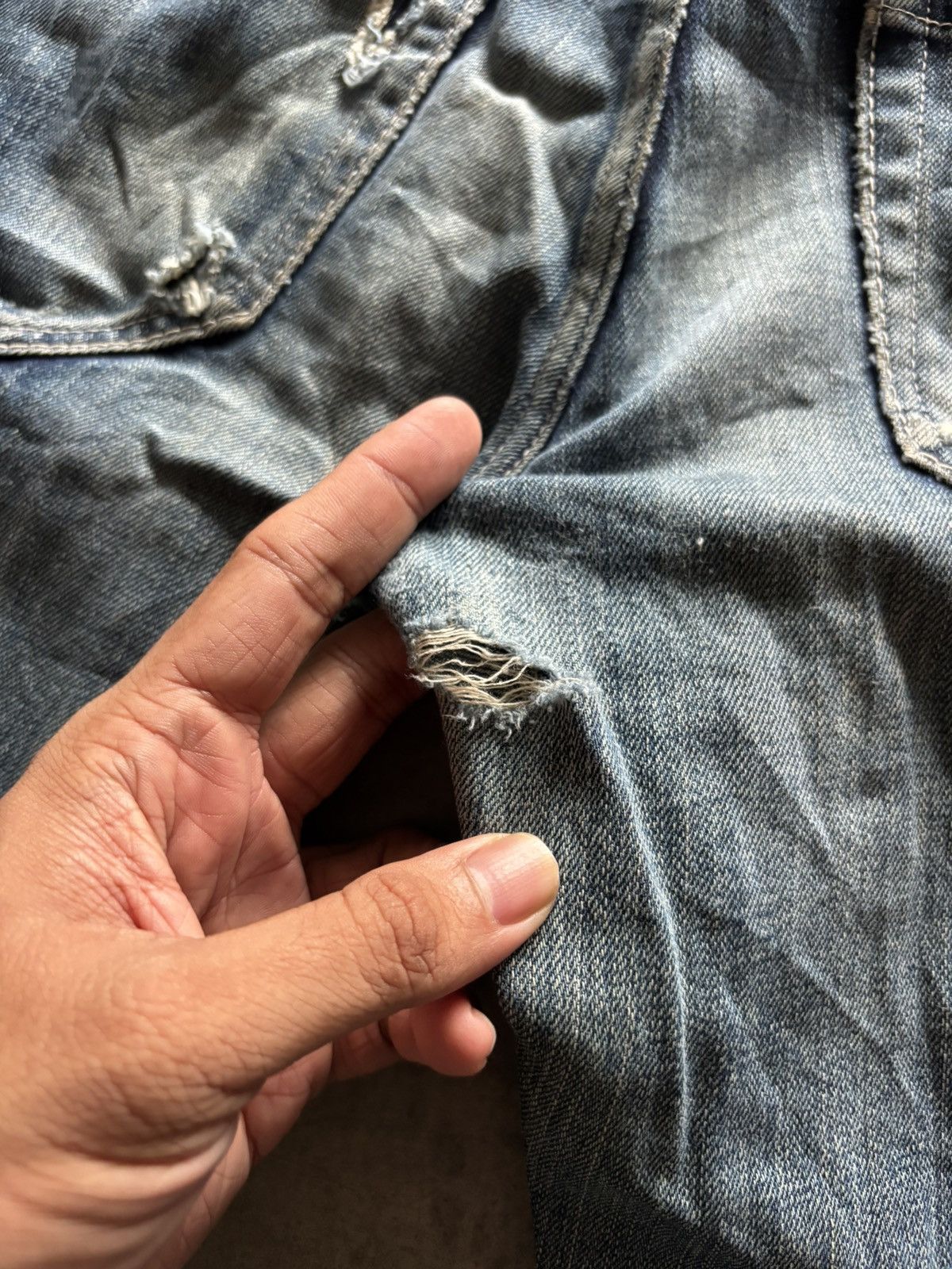 Murder License MURDER LICENSE skinny slim japanese distressed whiskered Size US 29 - 19 Thumbnail
