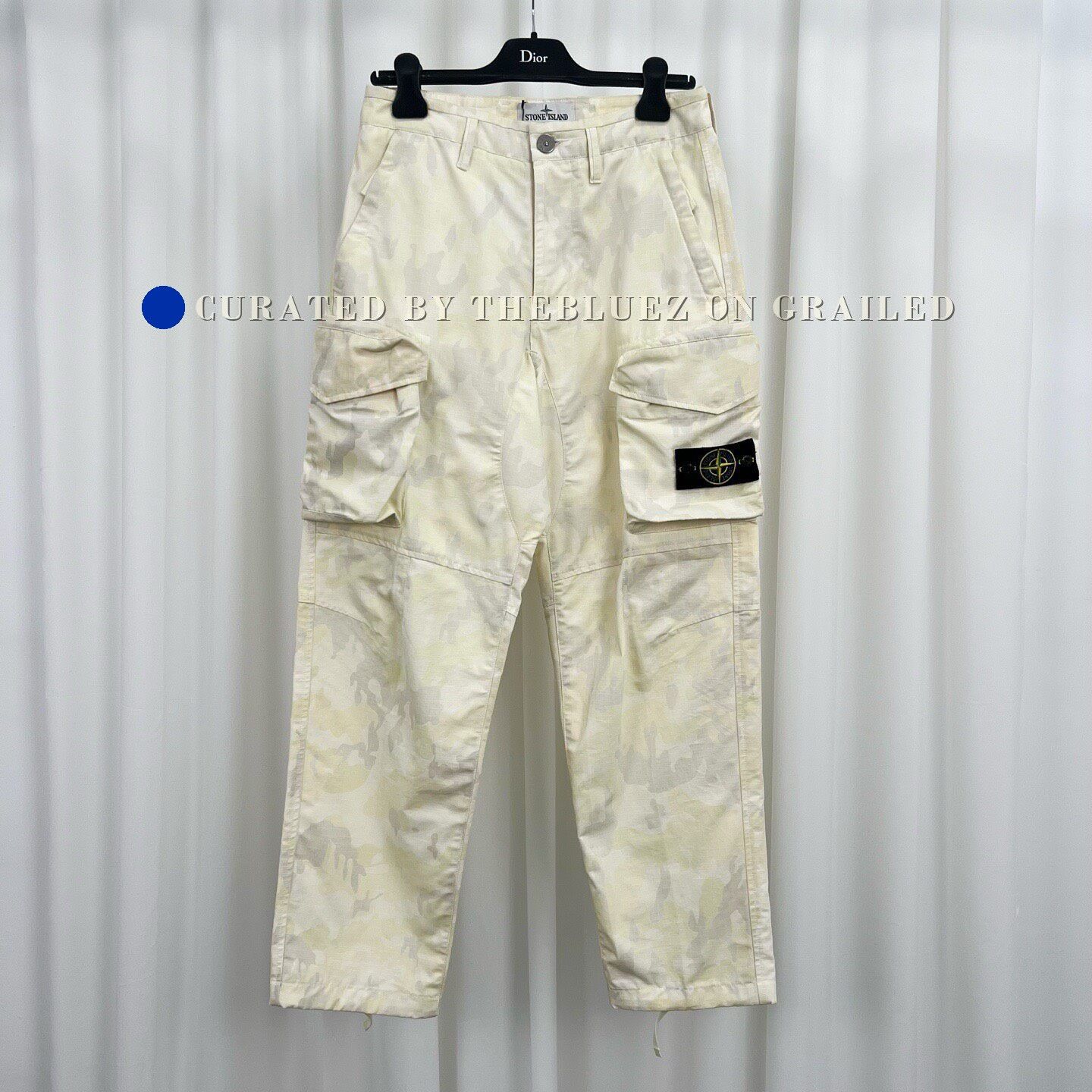 Stone Island × Supreme Supreme Stone Island Painted Camo Nylon