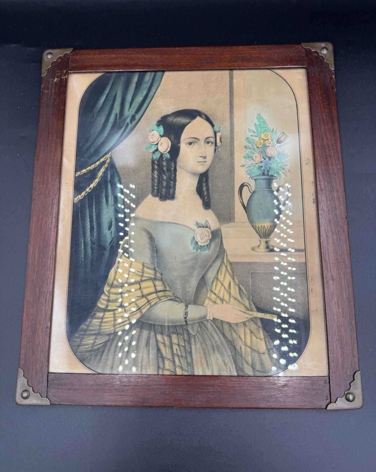 Other Antique Kelloggs & Comstock Hand Colored Lithograph Portrait Size ONE SIZE - 3 Thumbnail