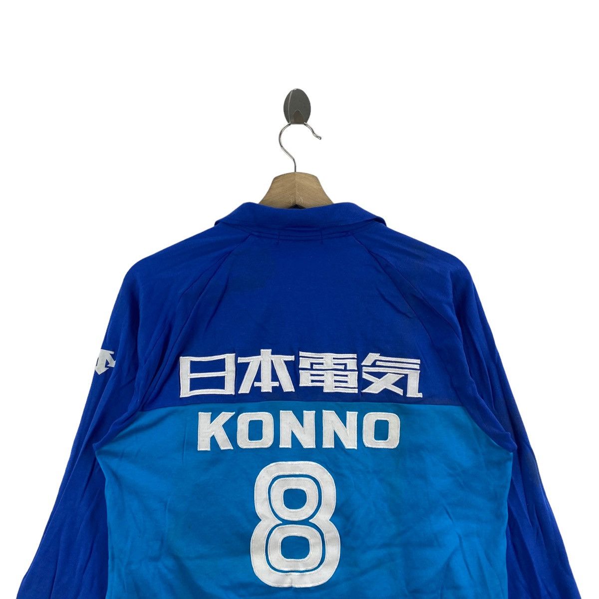 Descente DESCENTE NEC 8 KONNO Japan Soccer Football Blue Size US M / EU 48-50 / 2 - 2 Thumbnail