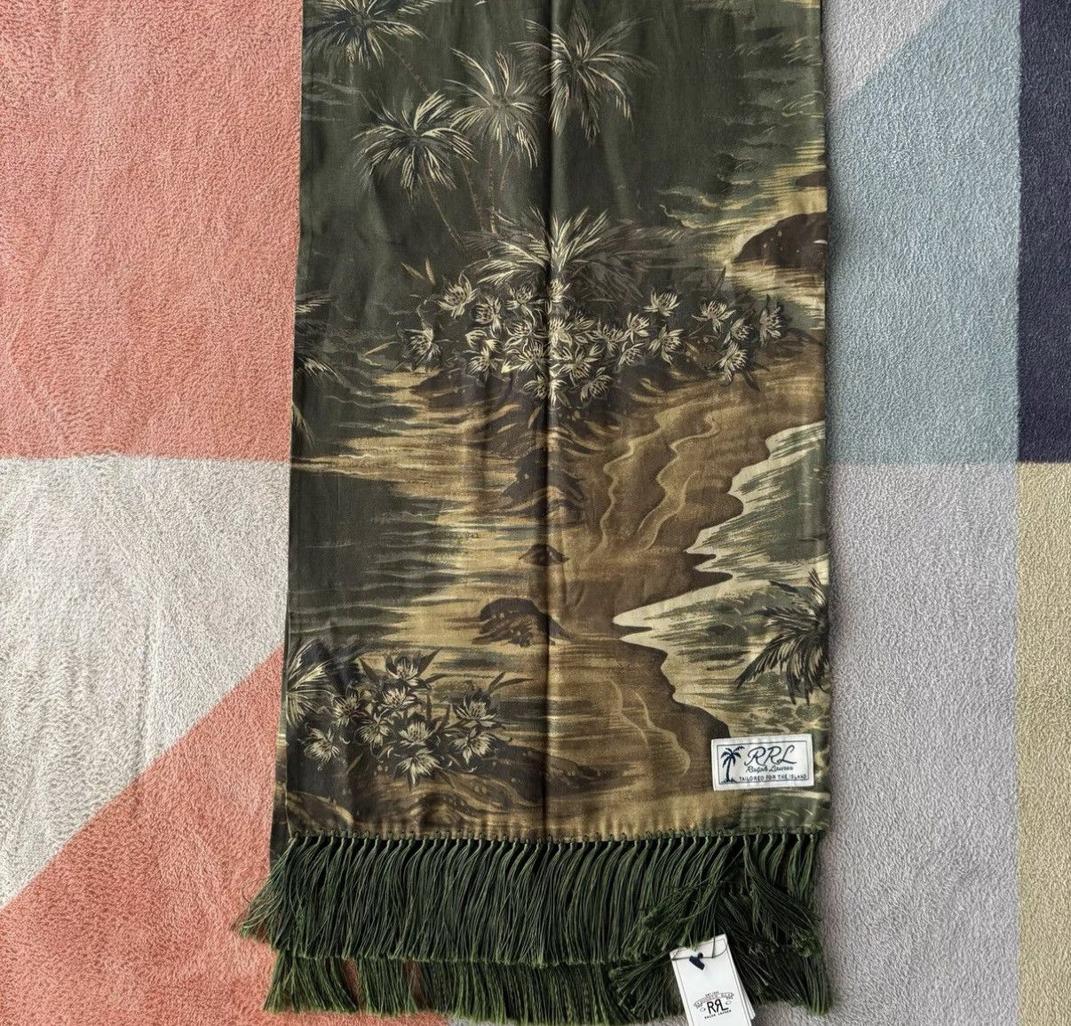 Polo Ralph Lauren RRL Ralph Lauren Double RL Scarf K22 Size ONE SIZE - 3 Thumbnail