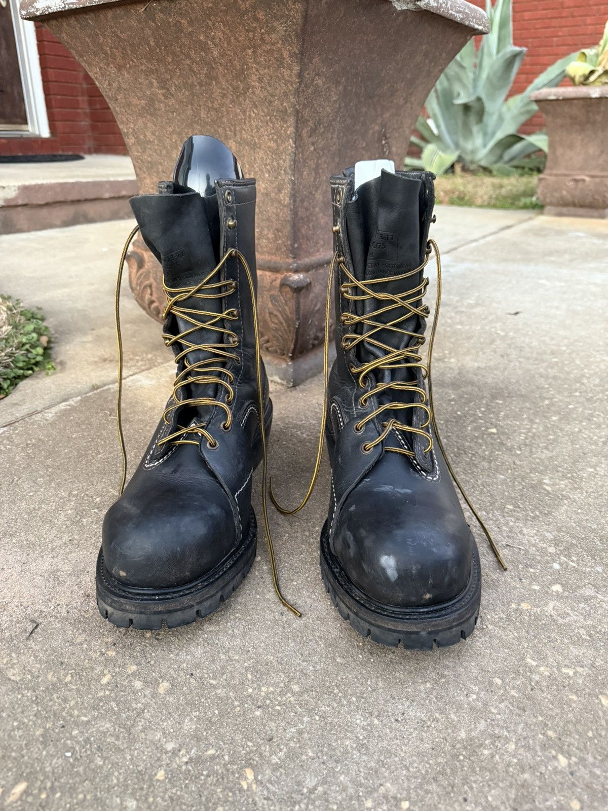 WESCO Wesco voltfoe black boots Size US 13 / EU 46 - 1 Thumbnail