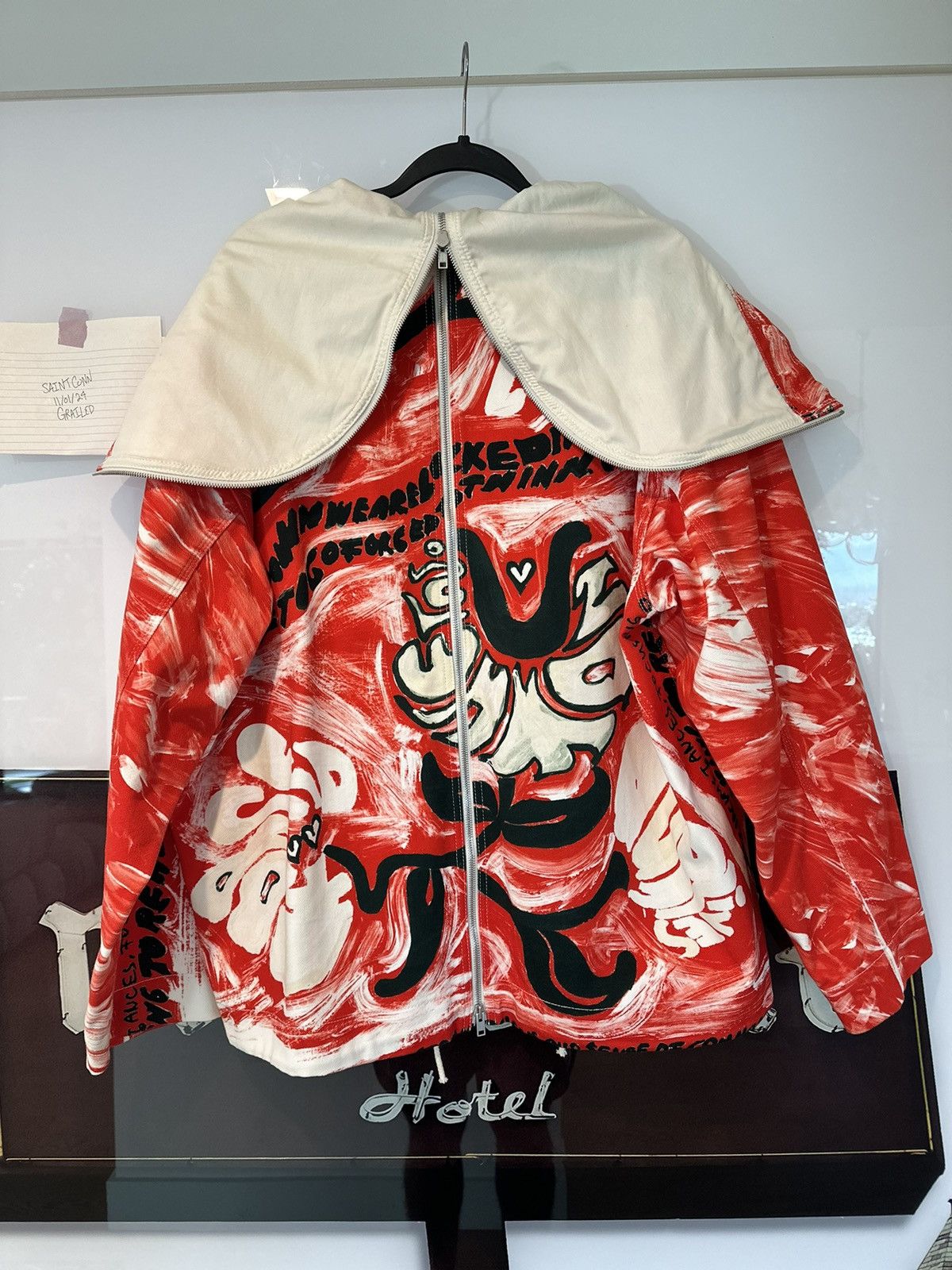 Marni Painted Floral Oversized Jacket Runway Rare Size US S / EU 44-46 / 1 - 10 Thumbnail