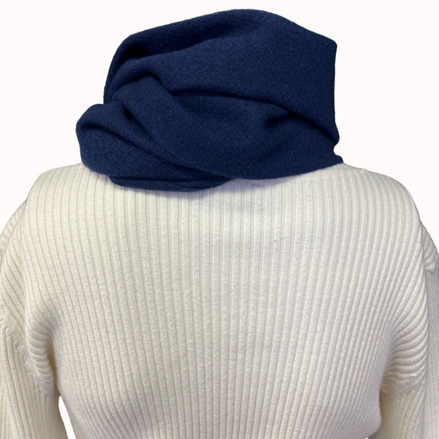 Other Altare Women's Navy Blue Accessories/Scarf 68"x12" SKU 5138 Size ONE SIZE - 3 Thumbnail