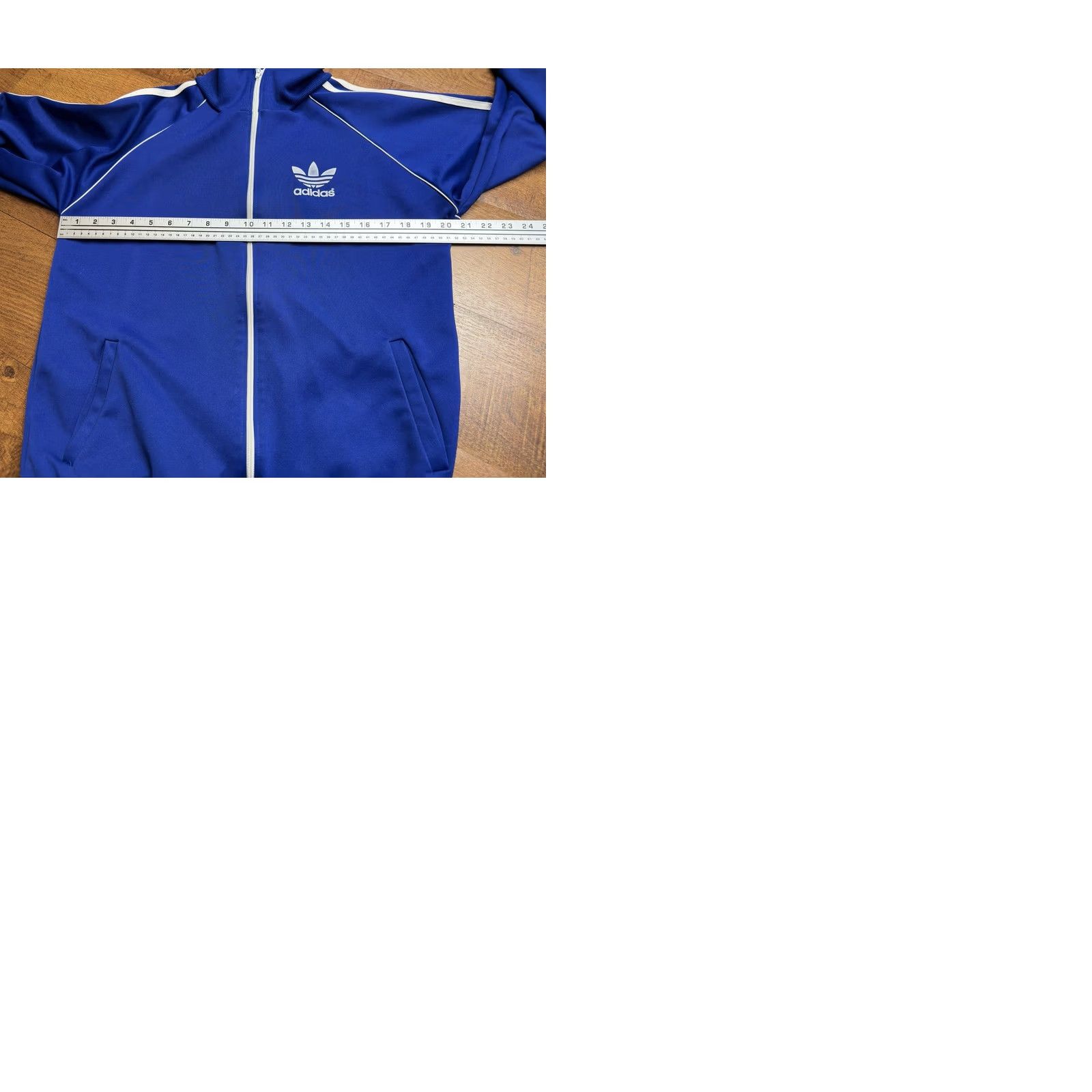 Adidas VINTAGE adidas Track Suit Blue 2 Piece Men’s M Jacket Pants Set Size 40R - 11 Thumbnail