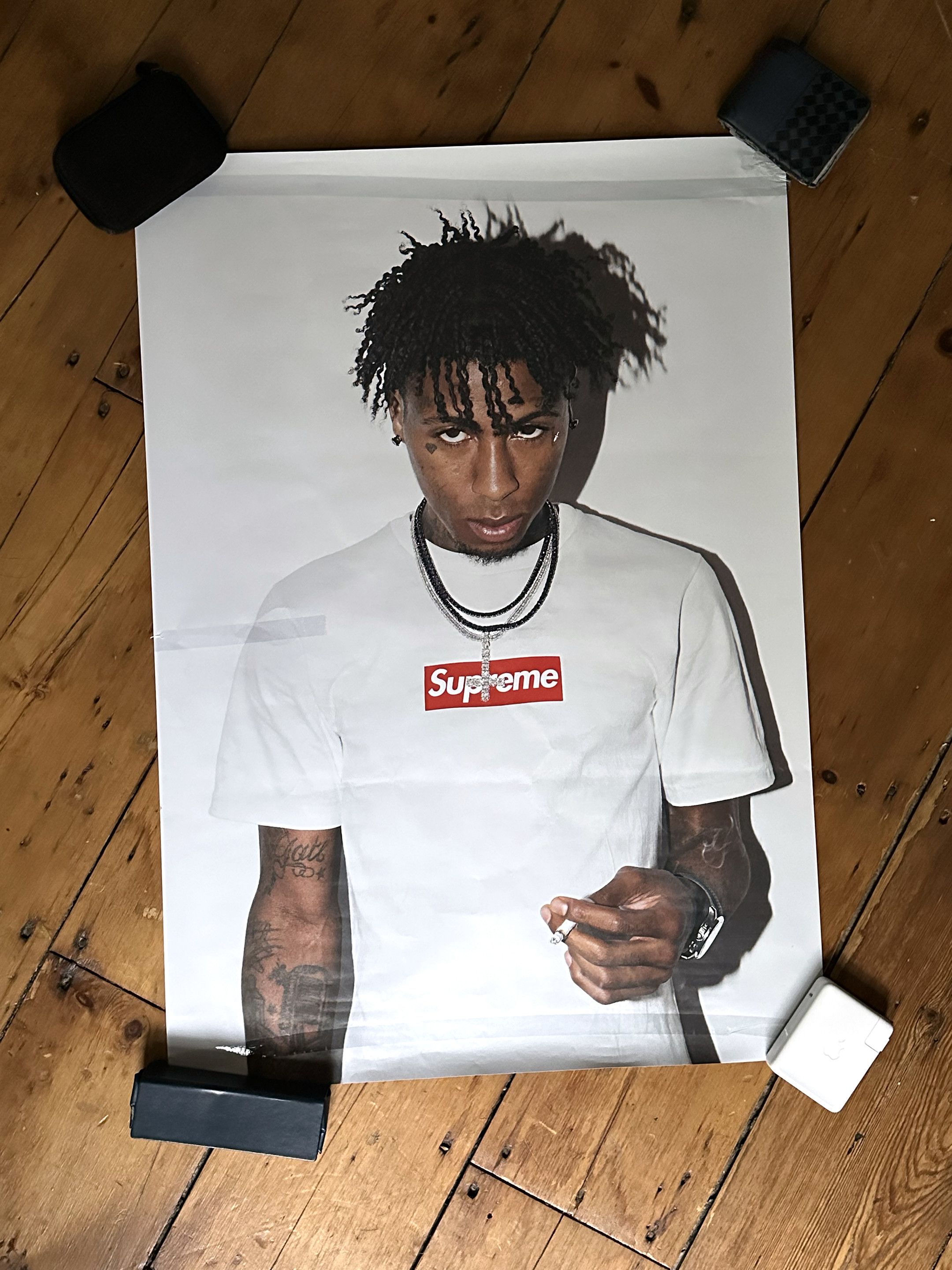 Supreme Supreme x NBA YoungBoy FW23 box logo posters | Grailed